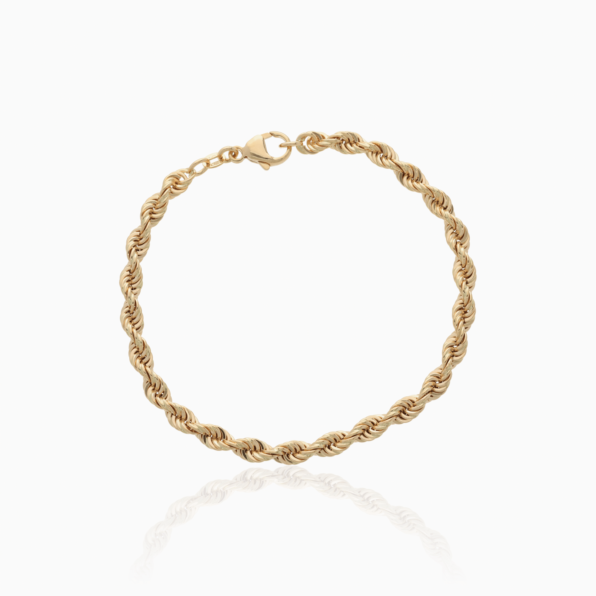 Rope bracelet 17.8g 18K gold