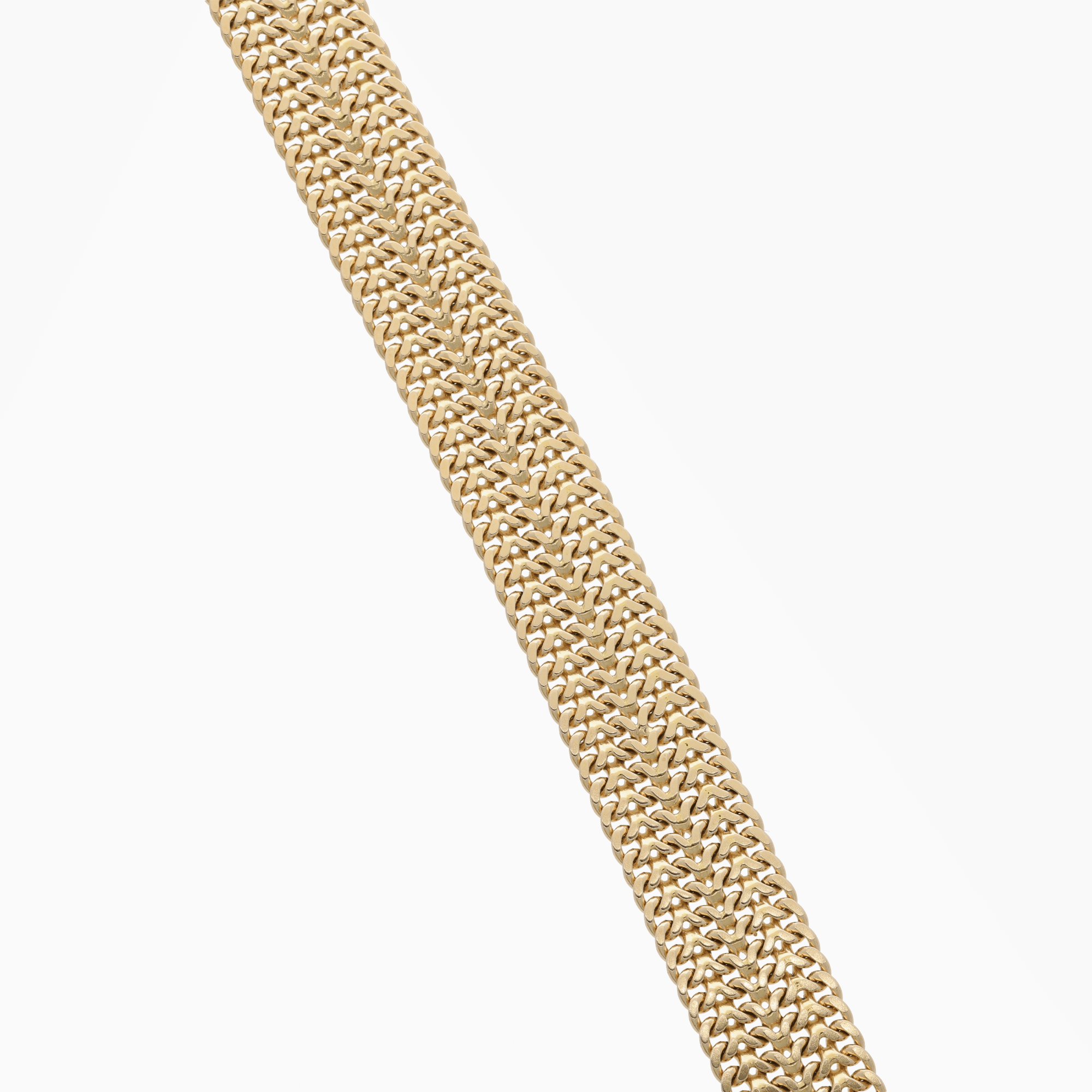 Herringbone bracelet 25.1g 18K gold