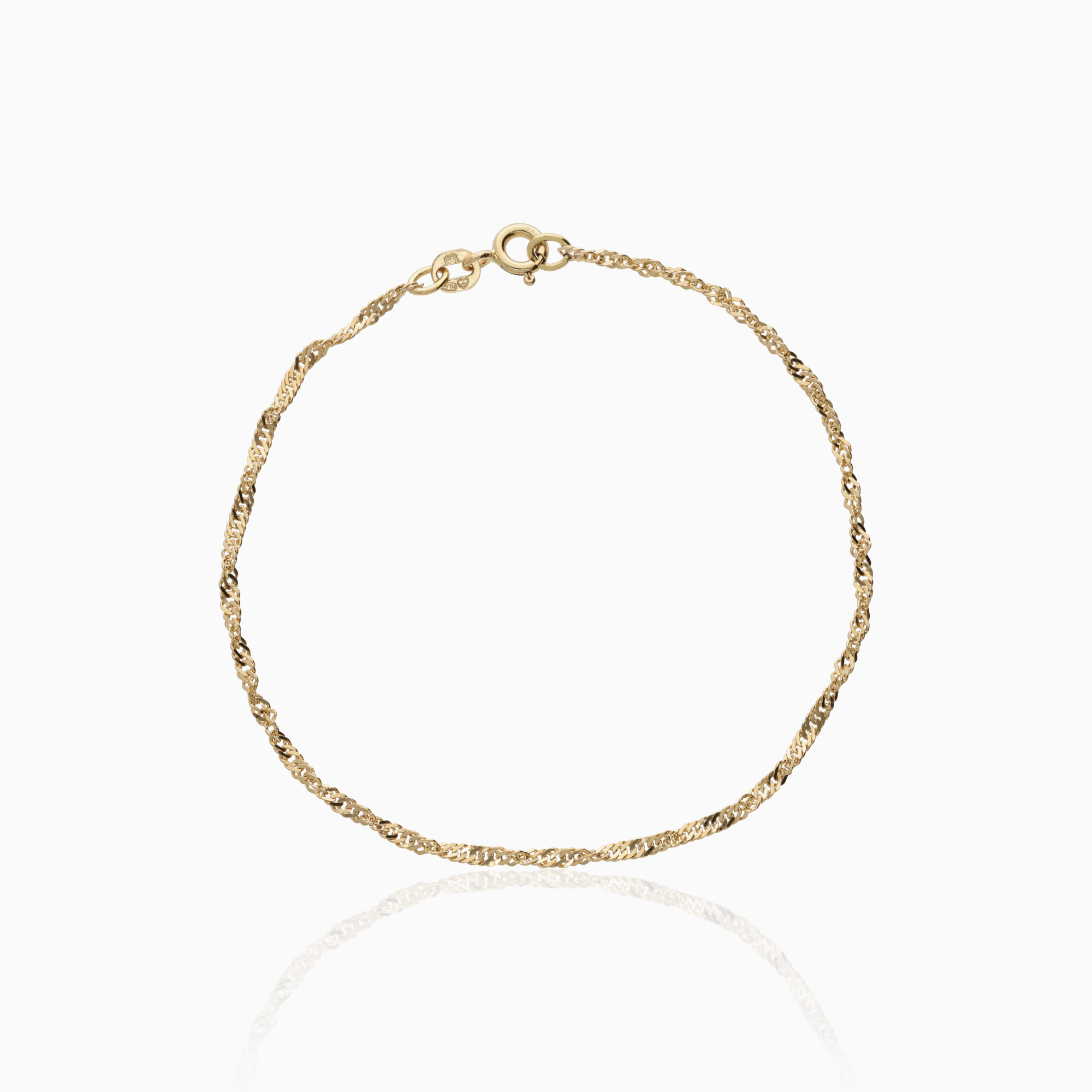 Armband fantasi 1,4g 18K guld