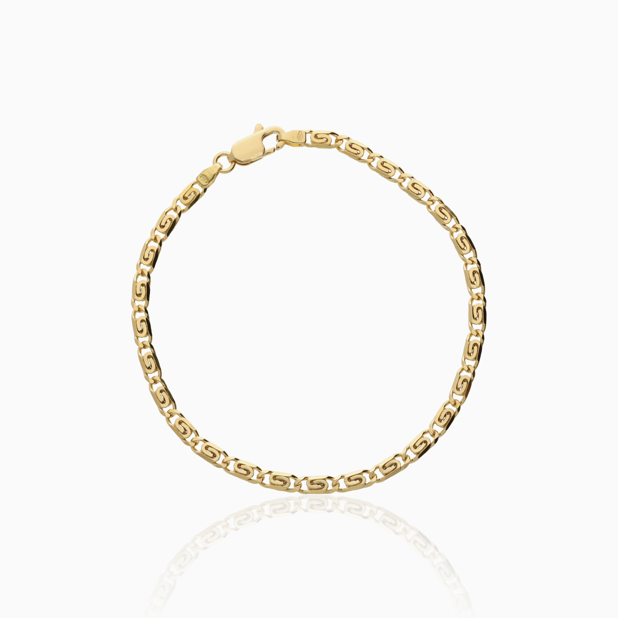 Gold bracelet fantasy 7.75g 18K