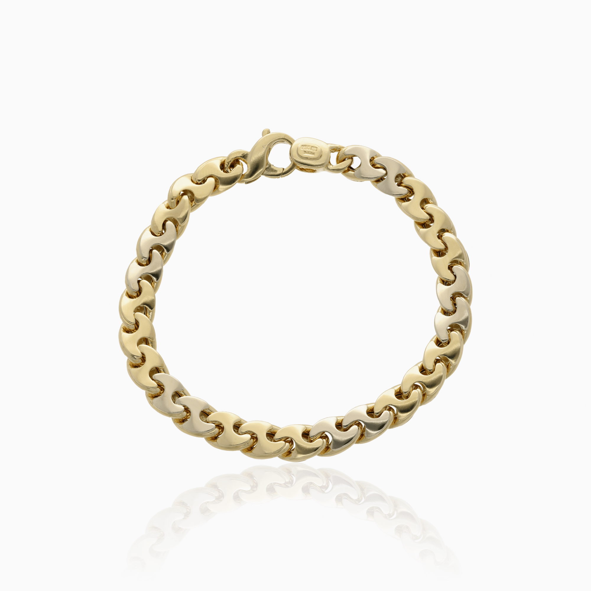 Gold bracelet 21.86g 18K