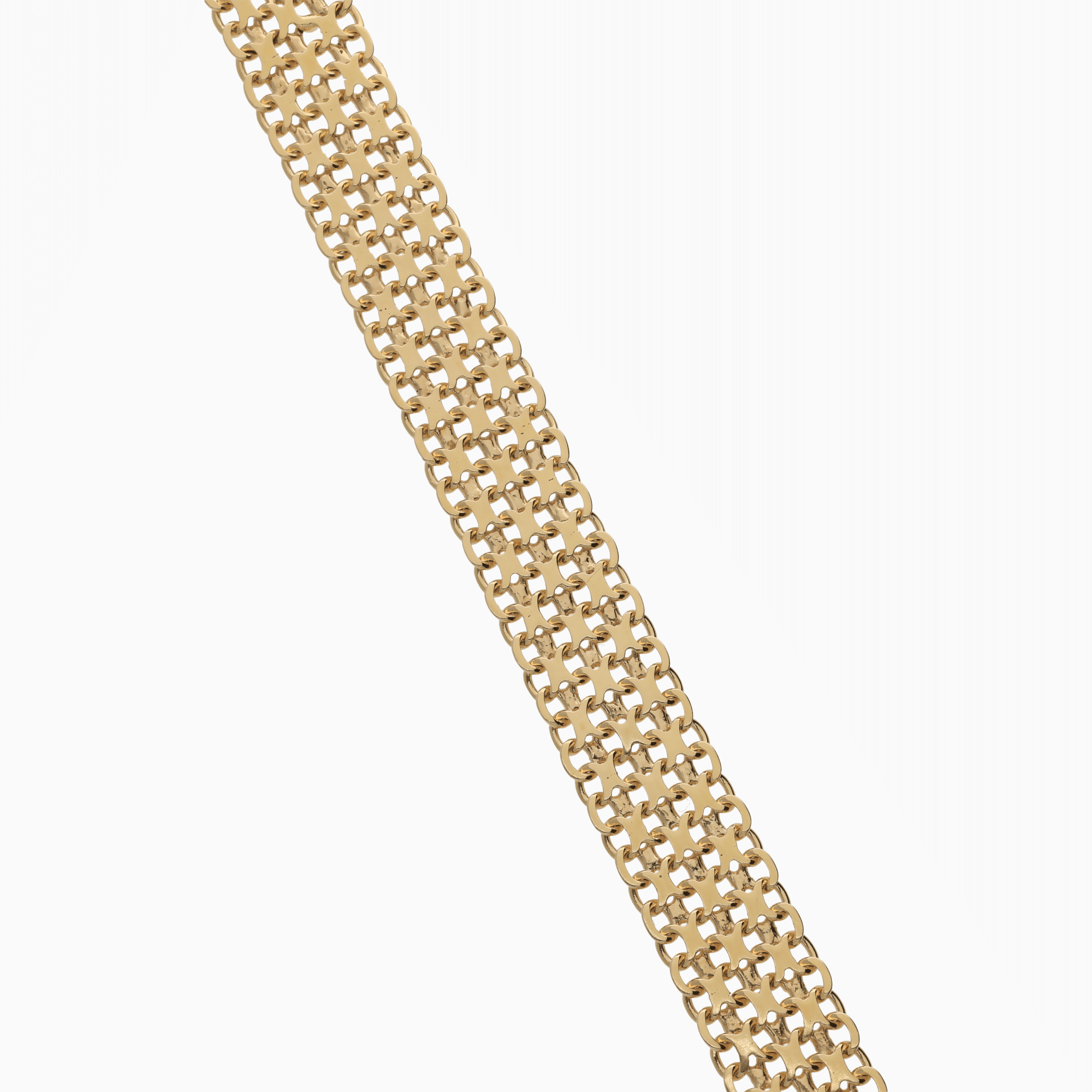X-link bracelet 14.95g 18K gold