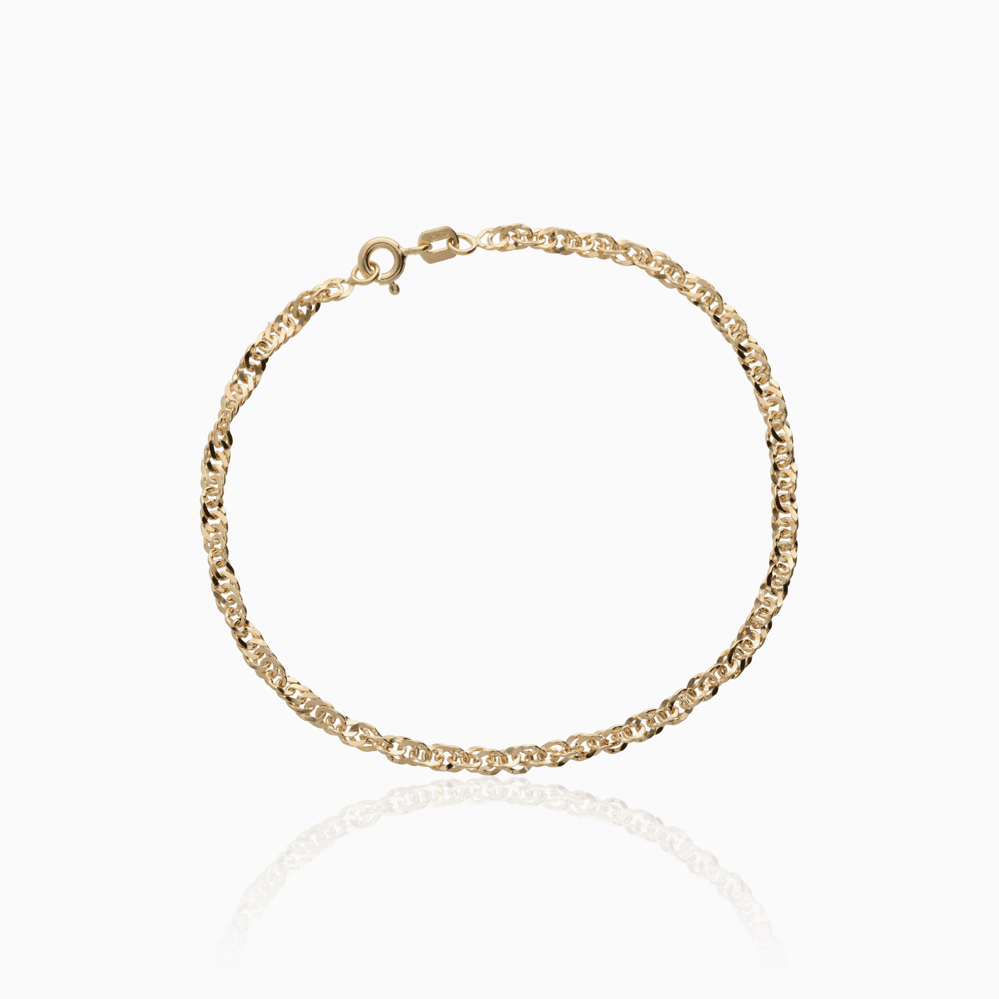Armband fantasi 3,05g 18K guld