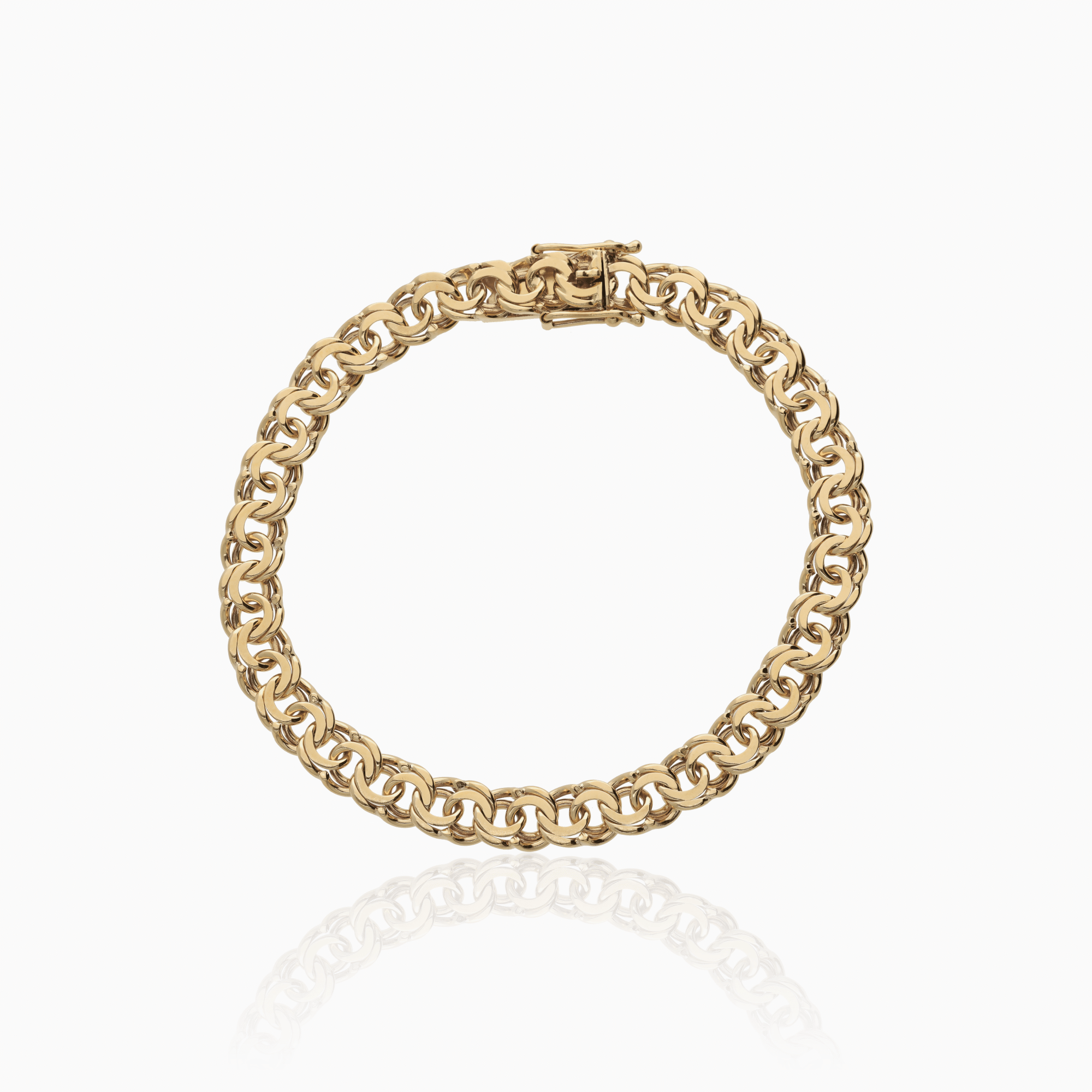 Bismarck bracelet 16.0g 18K gold