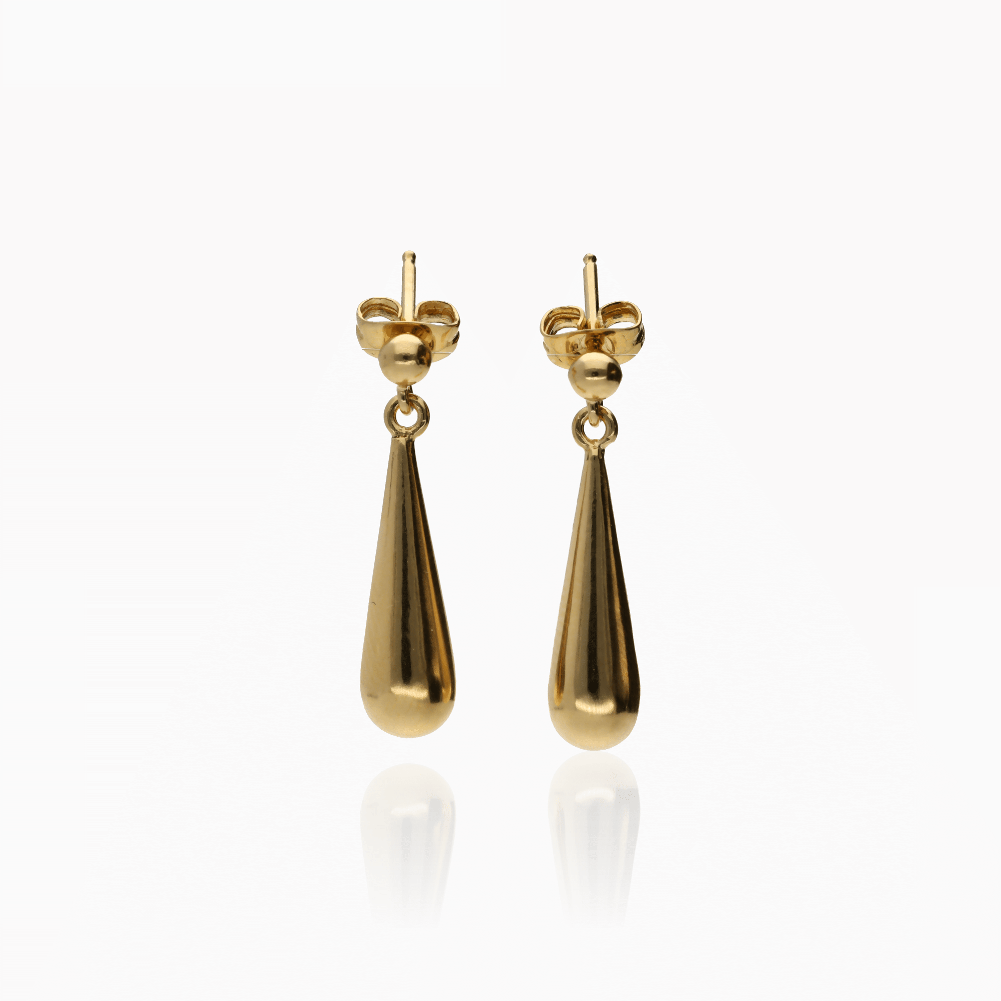 Drop earrings 2.05g 18K gold