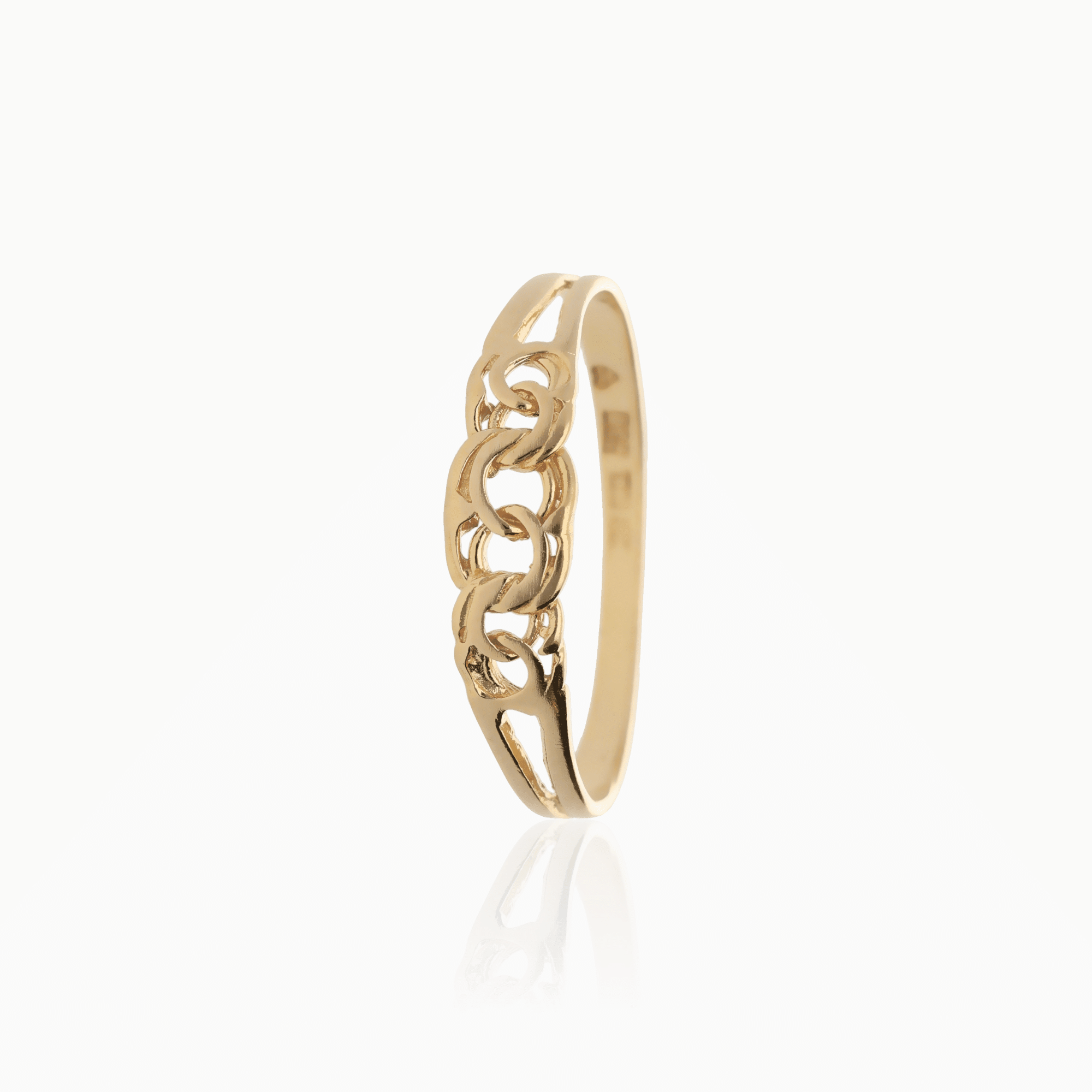 Bismarck Ring 1.03g 18K Gold