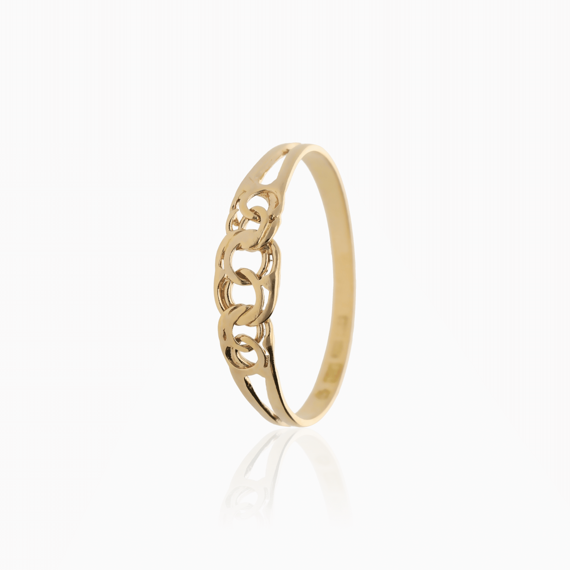 Bismarck ring 0.92g 18K gold