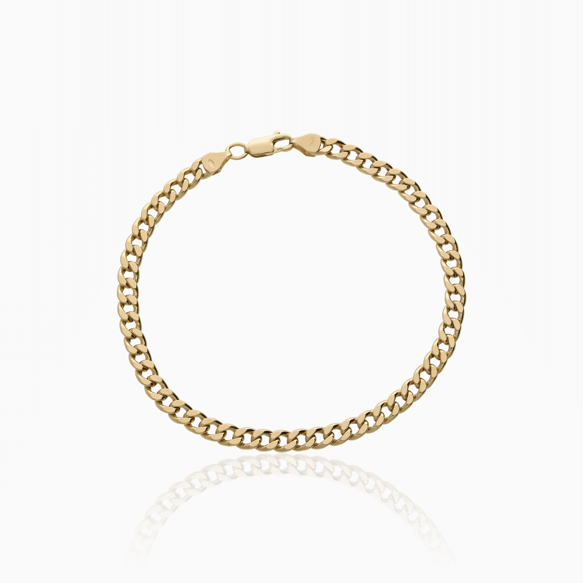 Curb bracelet 8.02g 18K gold