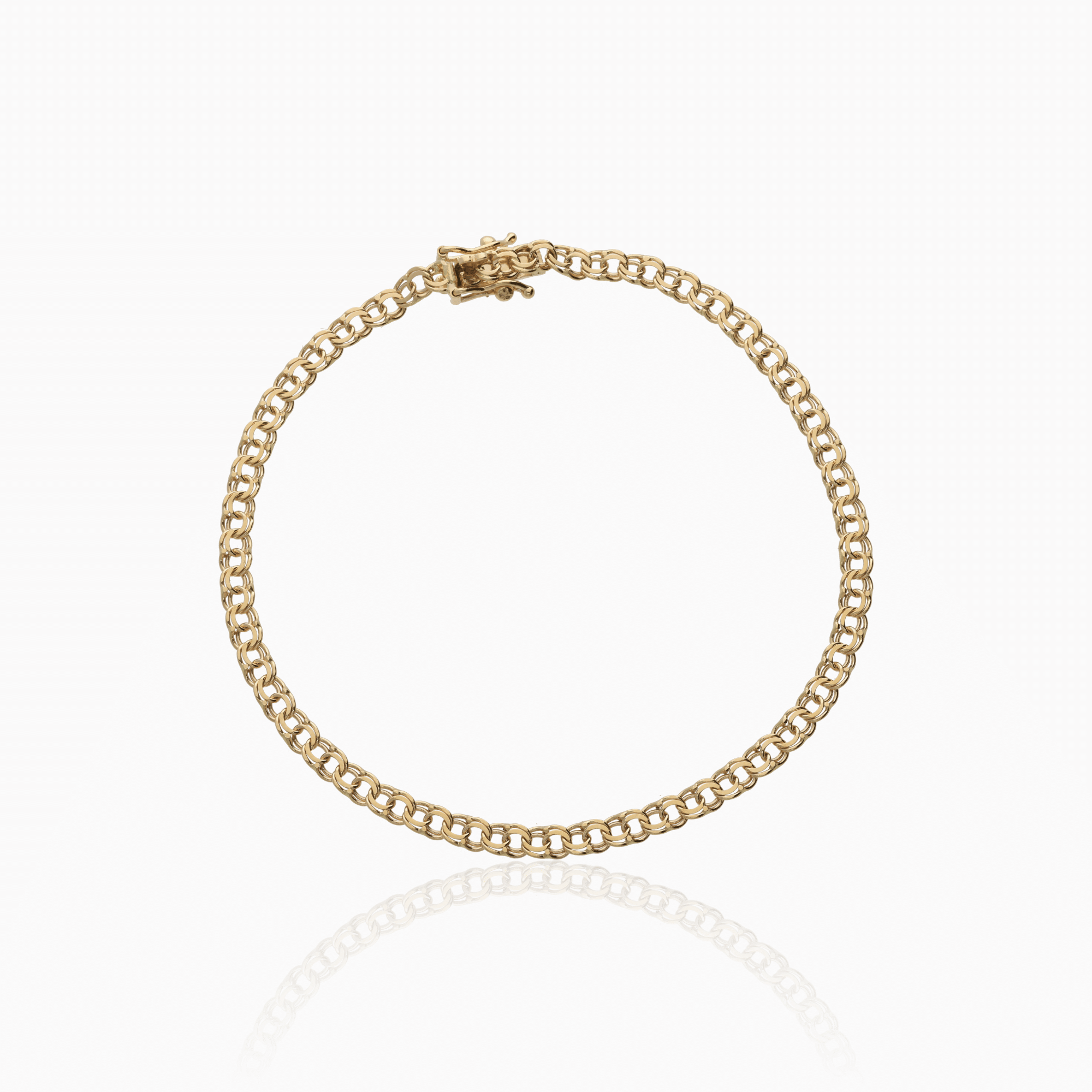Classic Bismarck bracelet 3.91g 18K gold