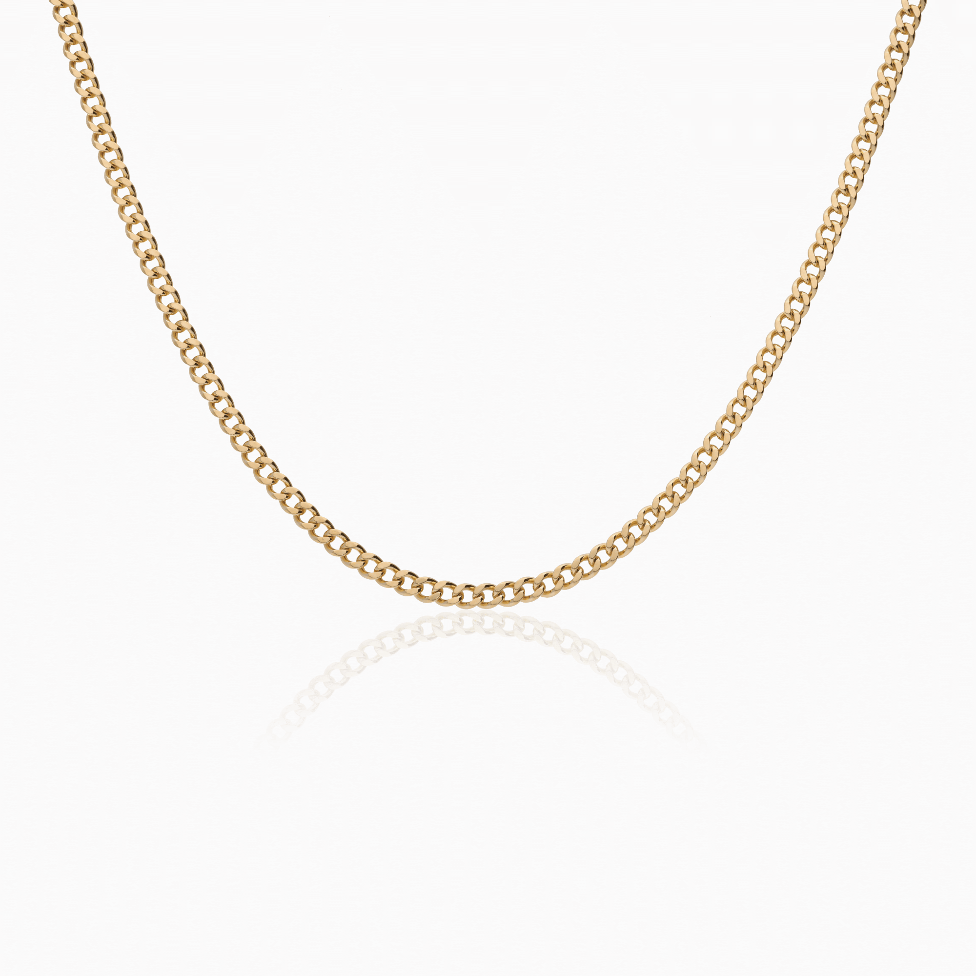 Curb necklace 16.72g 18K gold