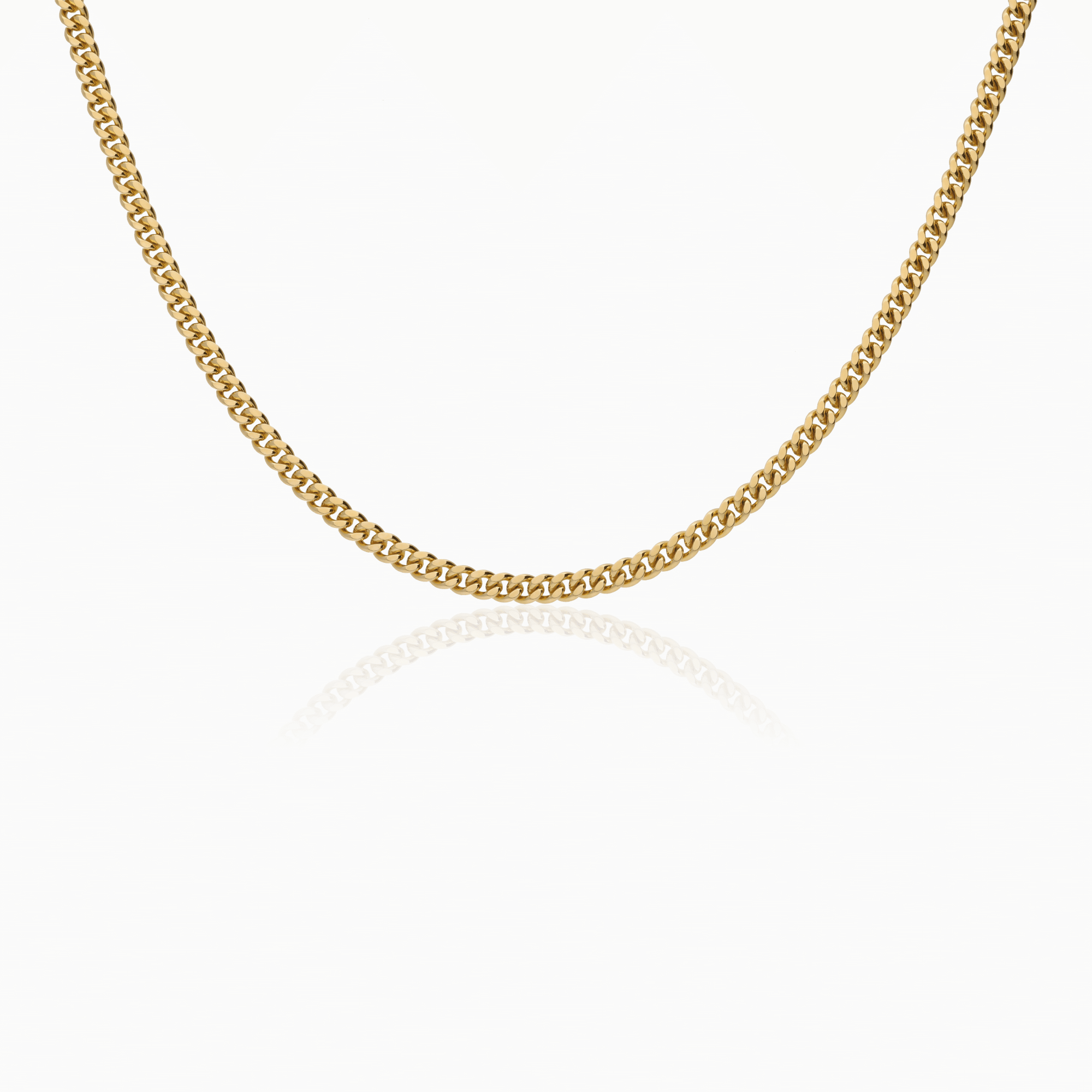 Curb chain 21.75g 18K gold