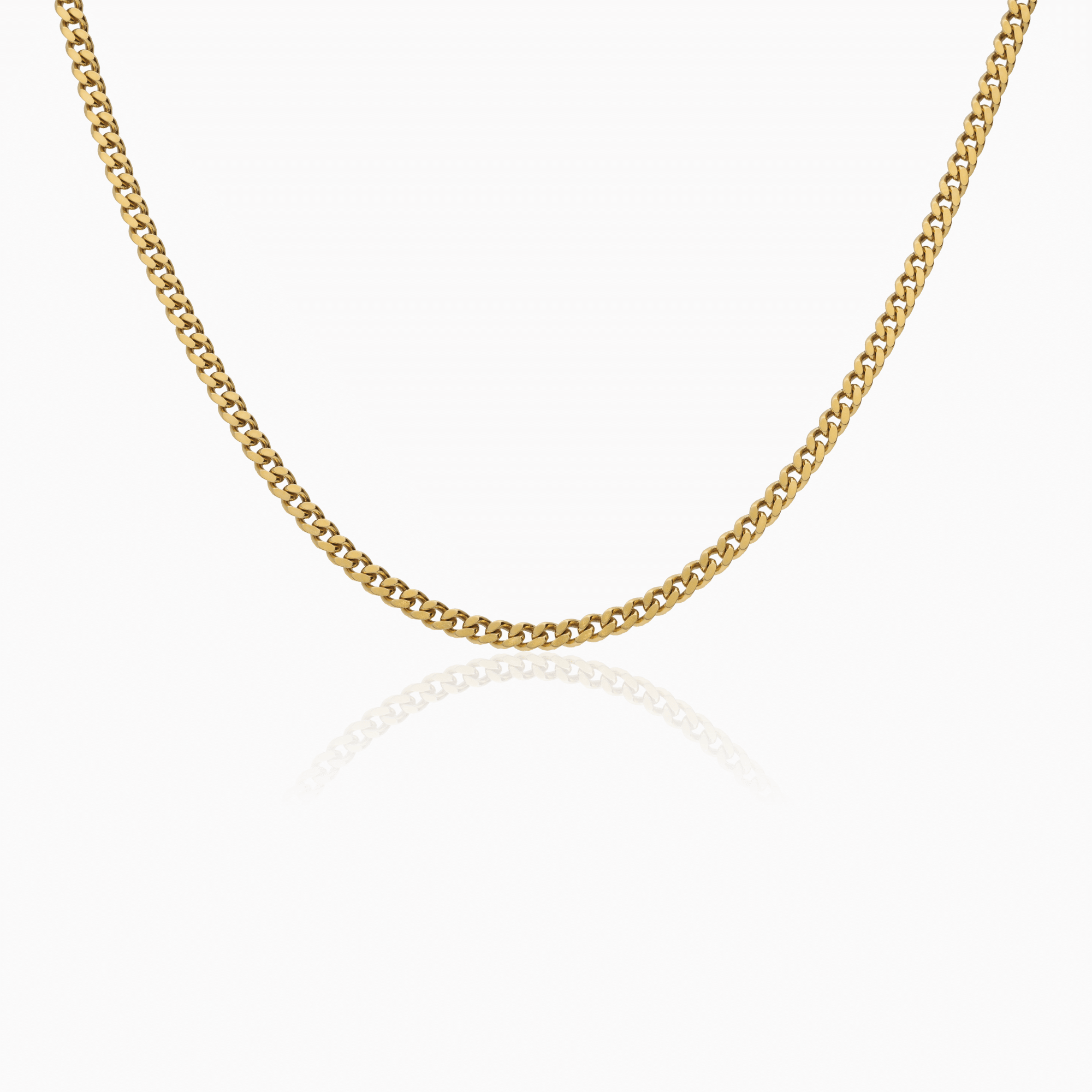 Curb chain 22.14g 18K gold