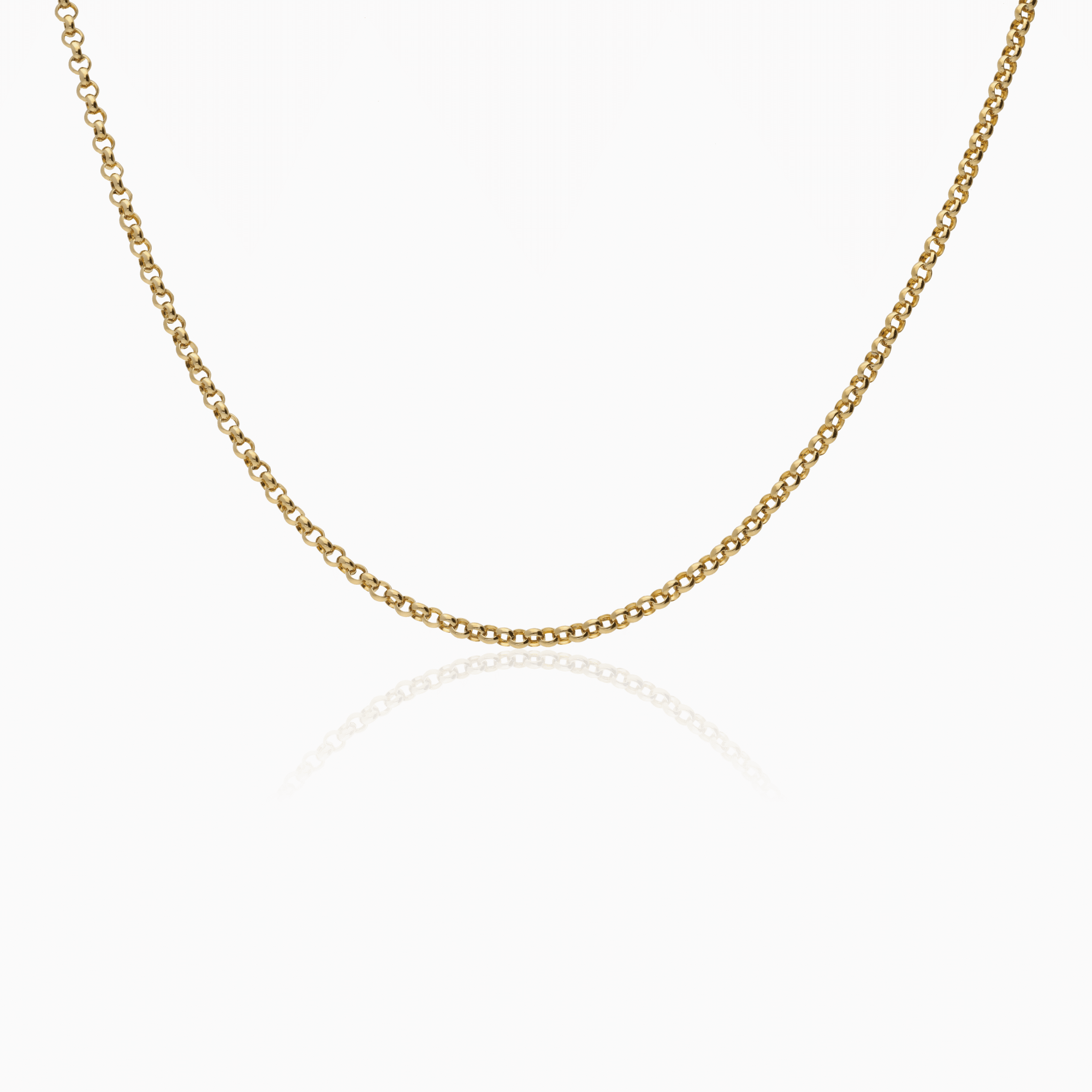 Necklace pea chain 7.02g 18K gold