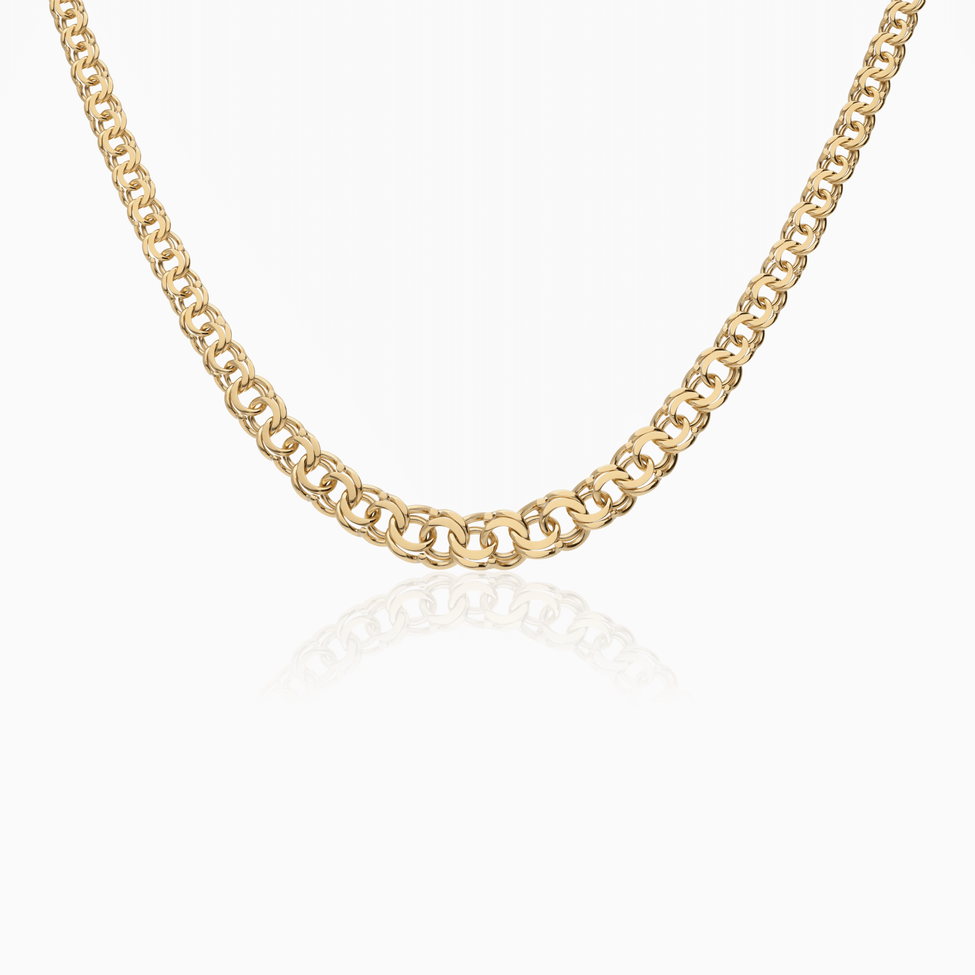 Bismarck Necklace 19.41g 18K Gold