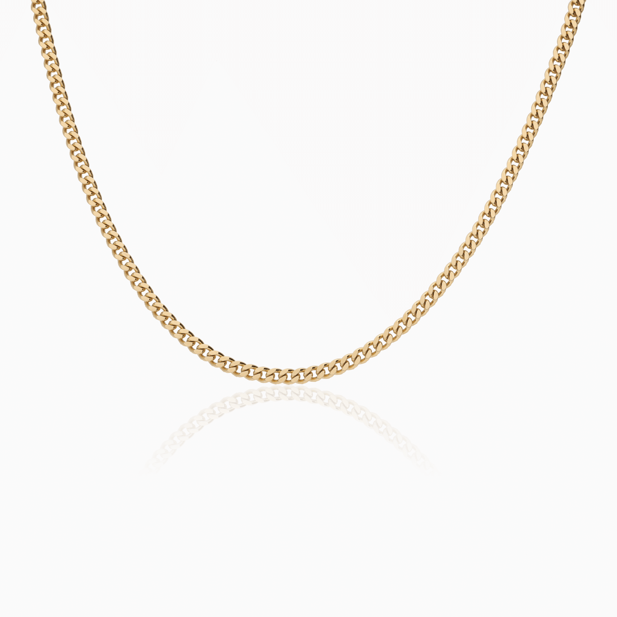 Curb chain 21.05g 18K gold