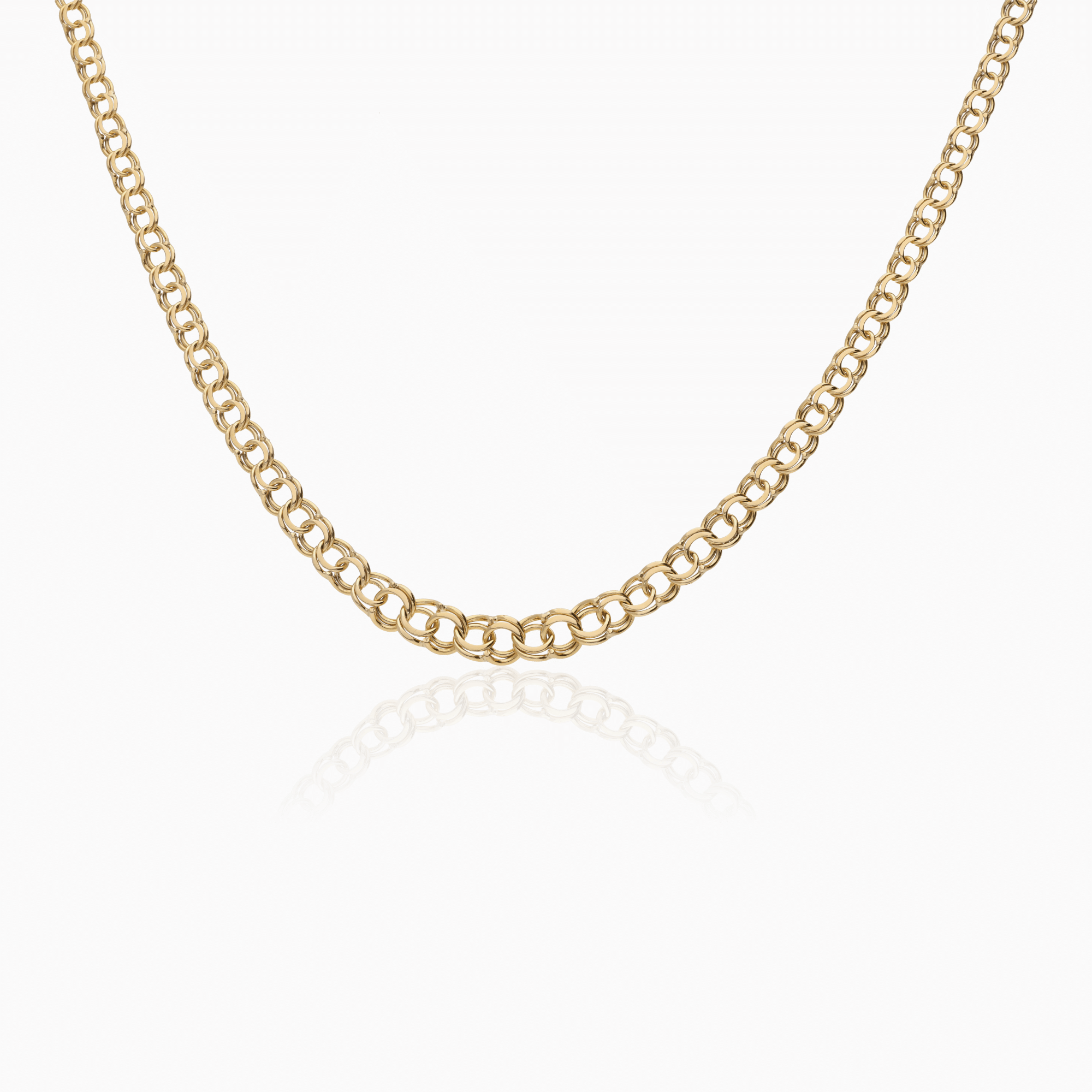 Bismarck chain 10.28g 18K gold