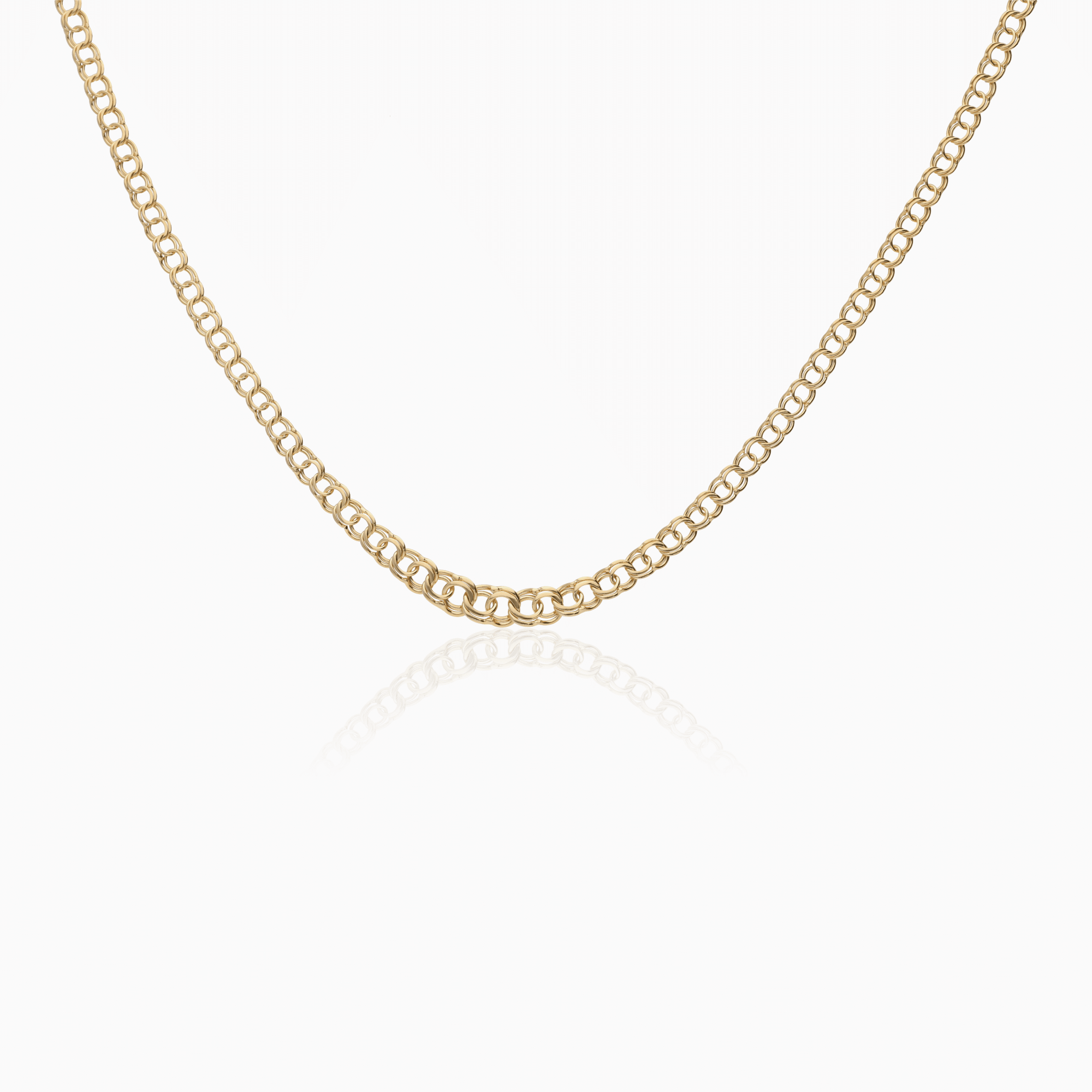 Bismarck chain 5.27g 18K gold