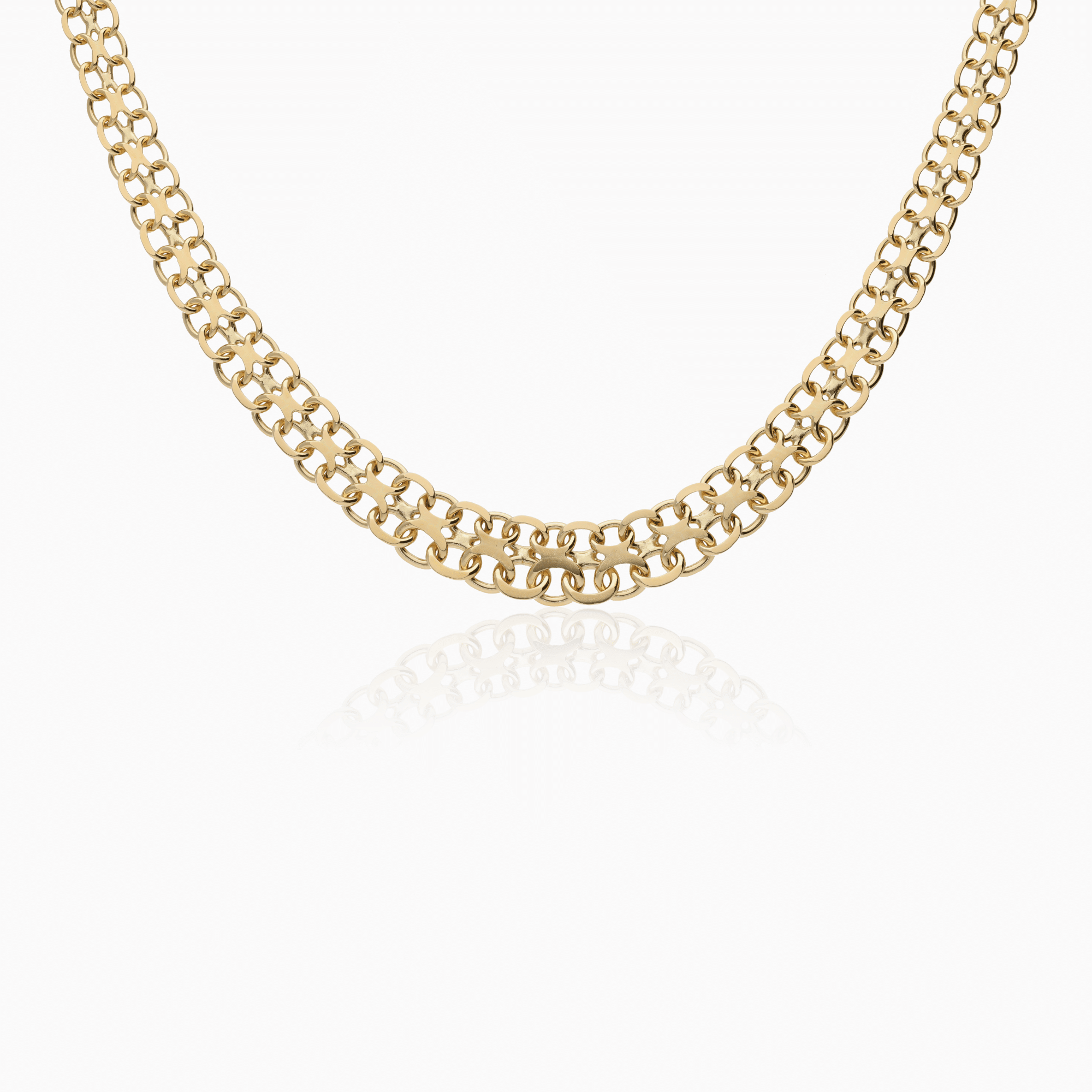 X-länk halsband 24,12g 18K guld