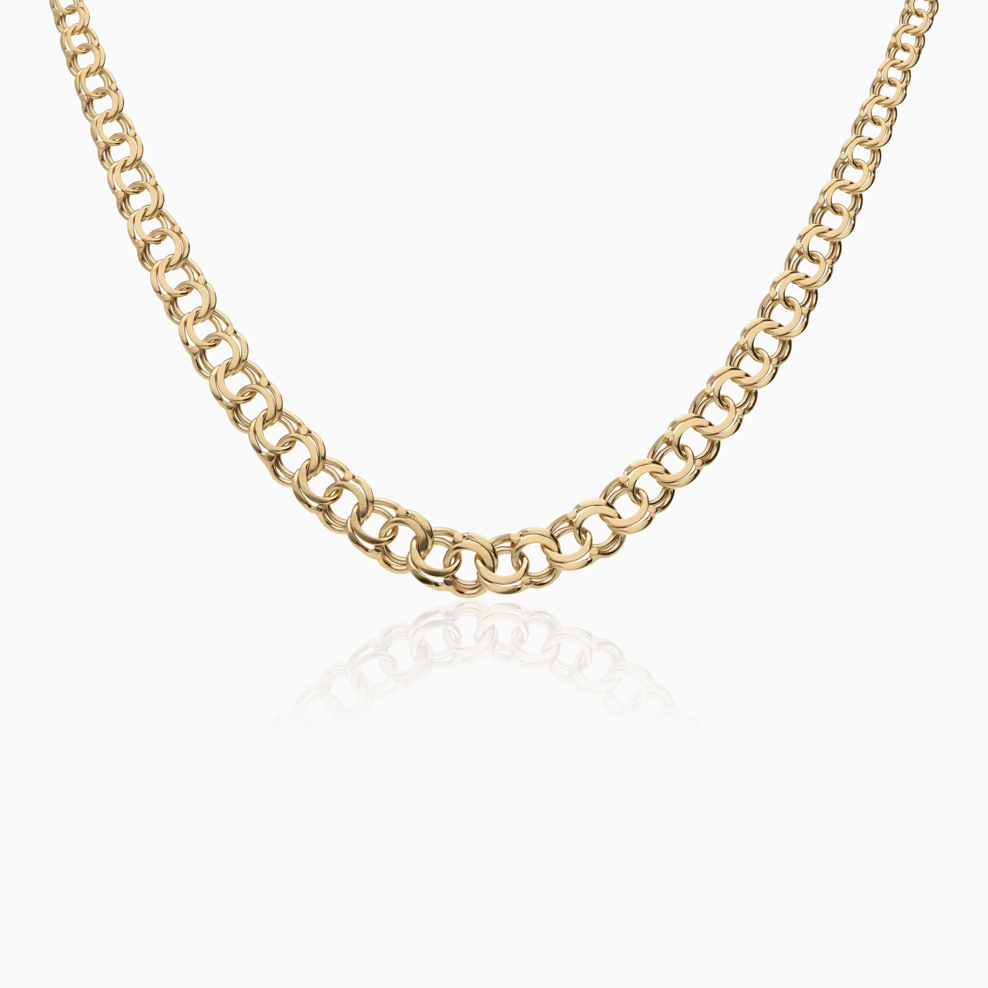 Bismarck chain 19.48g 18K gold