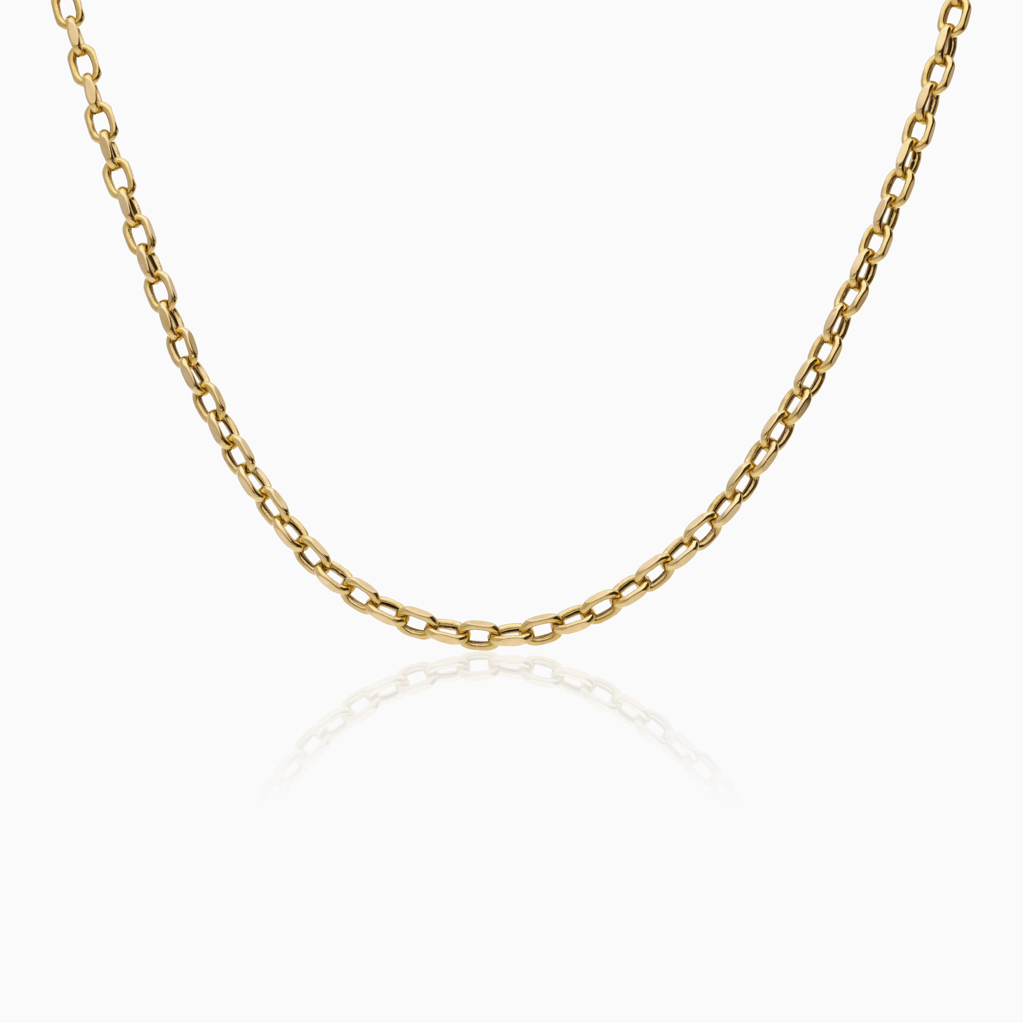 Cable chain 10.86g 18K gold