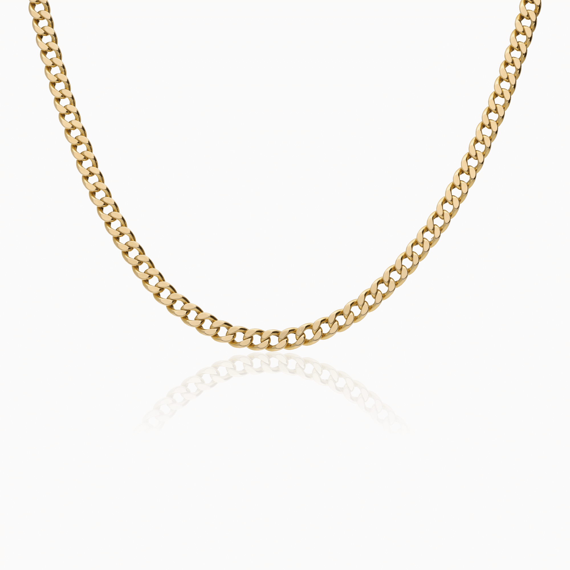 Curb necklace 18.65g 18K gold