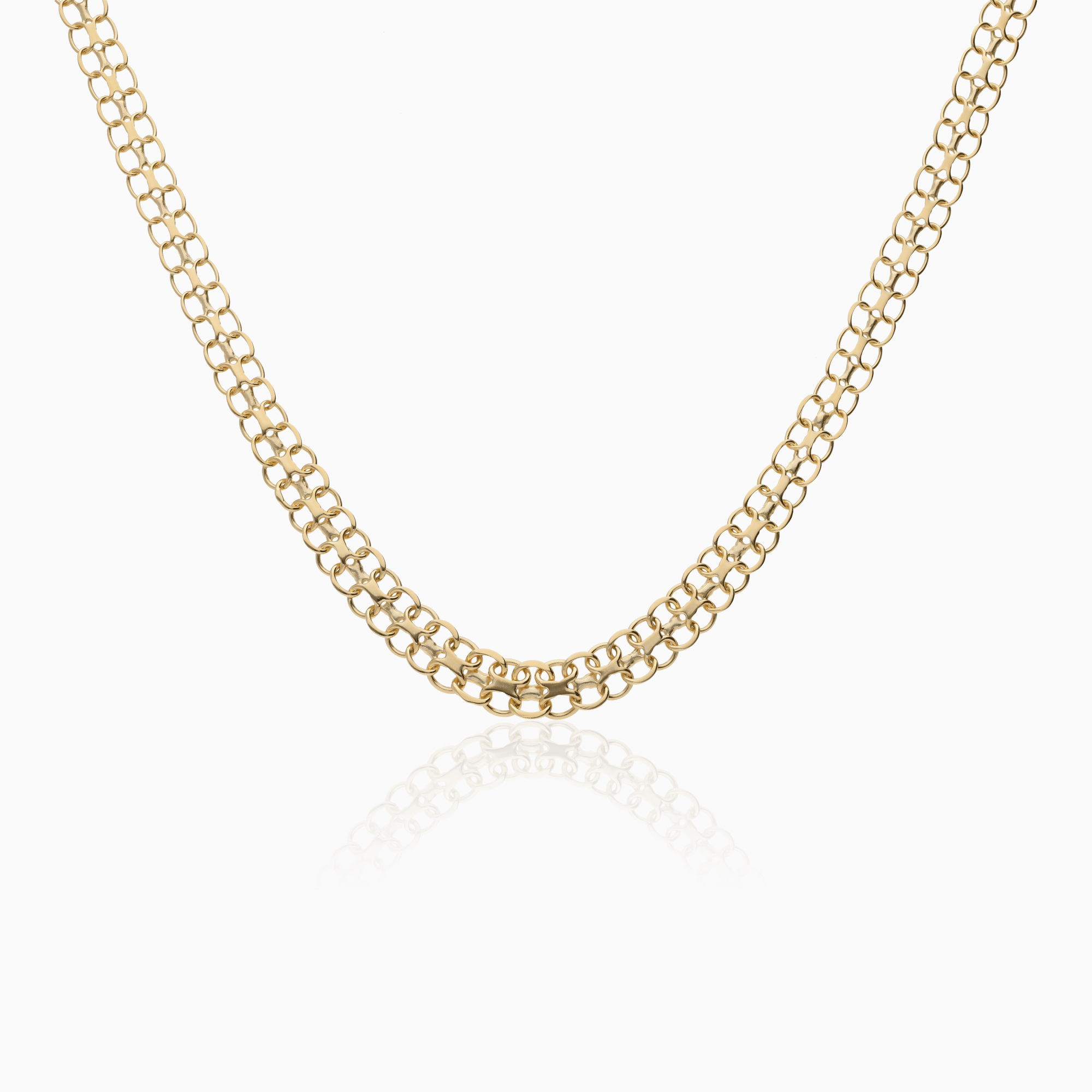 X-länk halsband 11,38g 18K guld