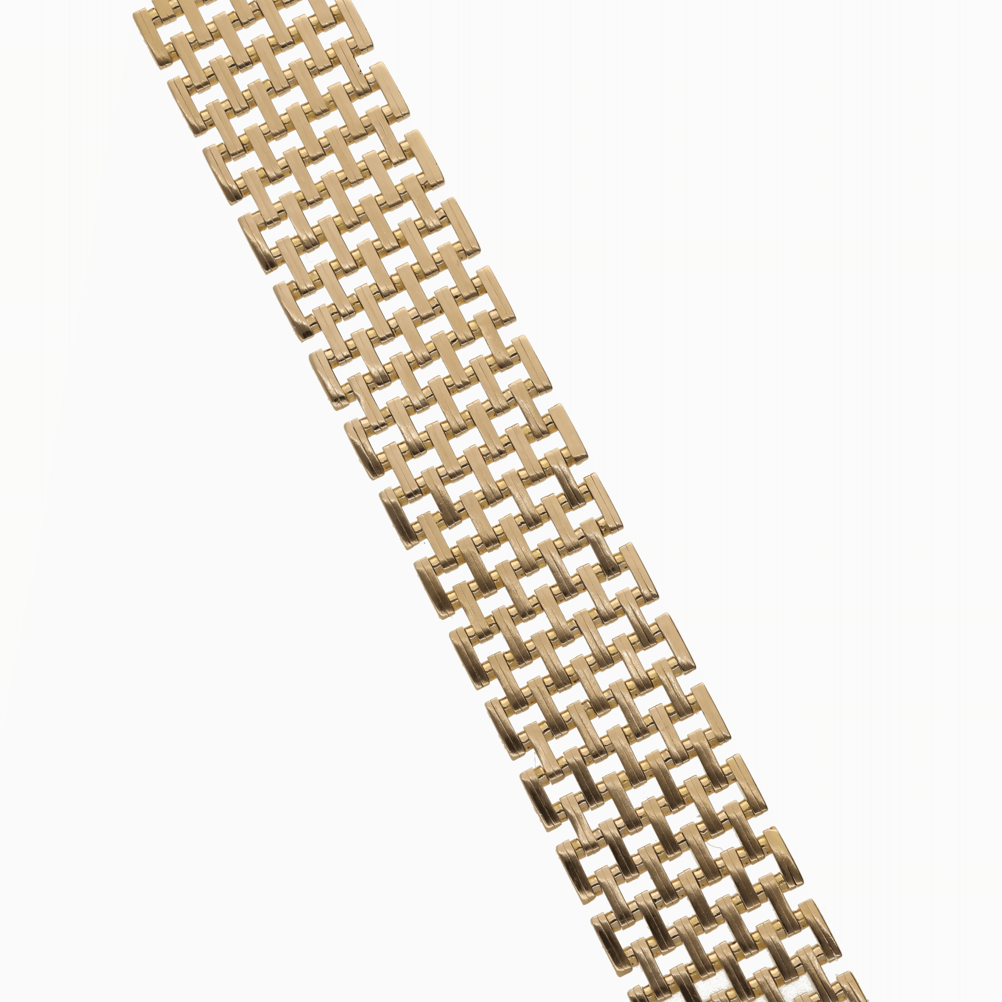 Corridor mat bracelet 41.65g 18K gold