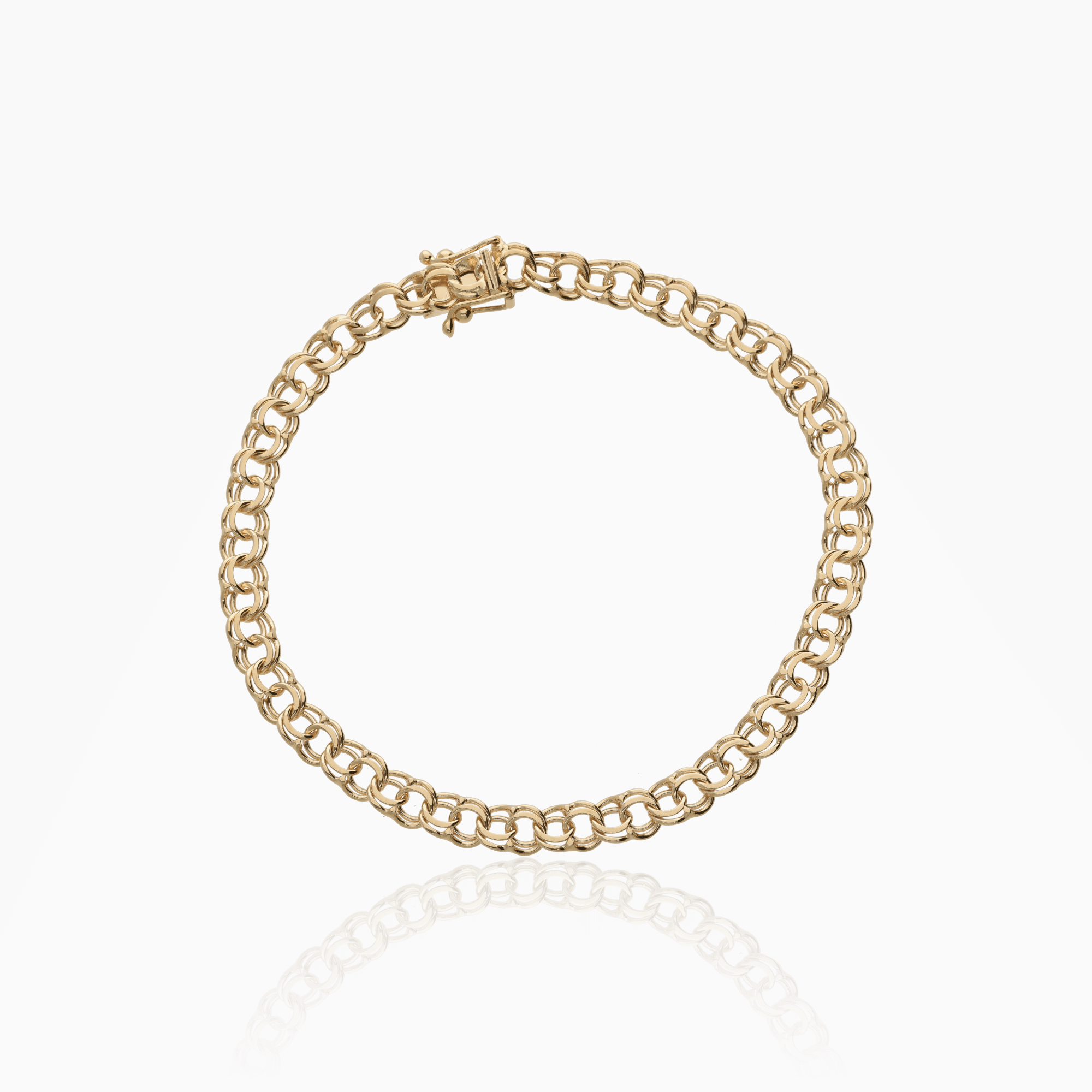 Bismarck link 5.52g 18K gold