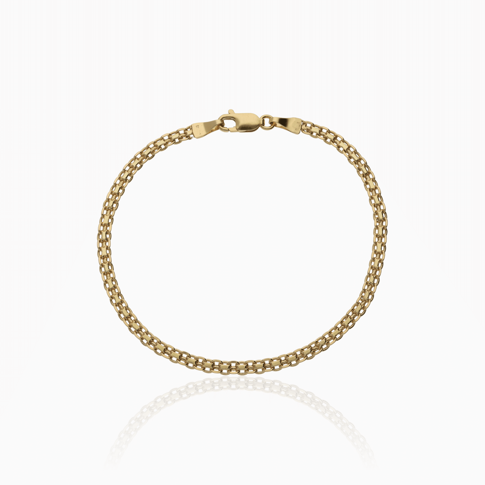 Armband x-länk 2,53g 18K guld