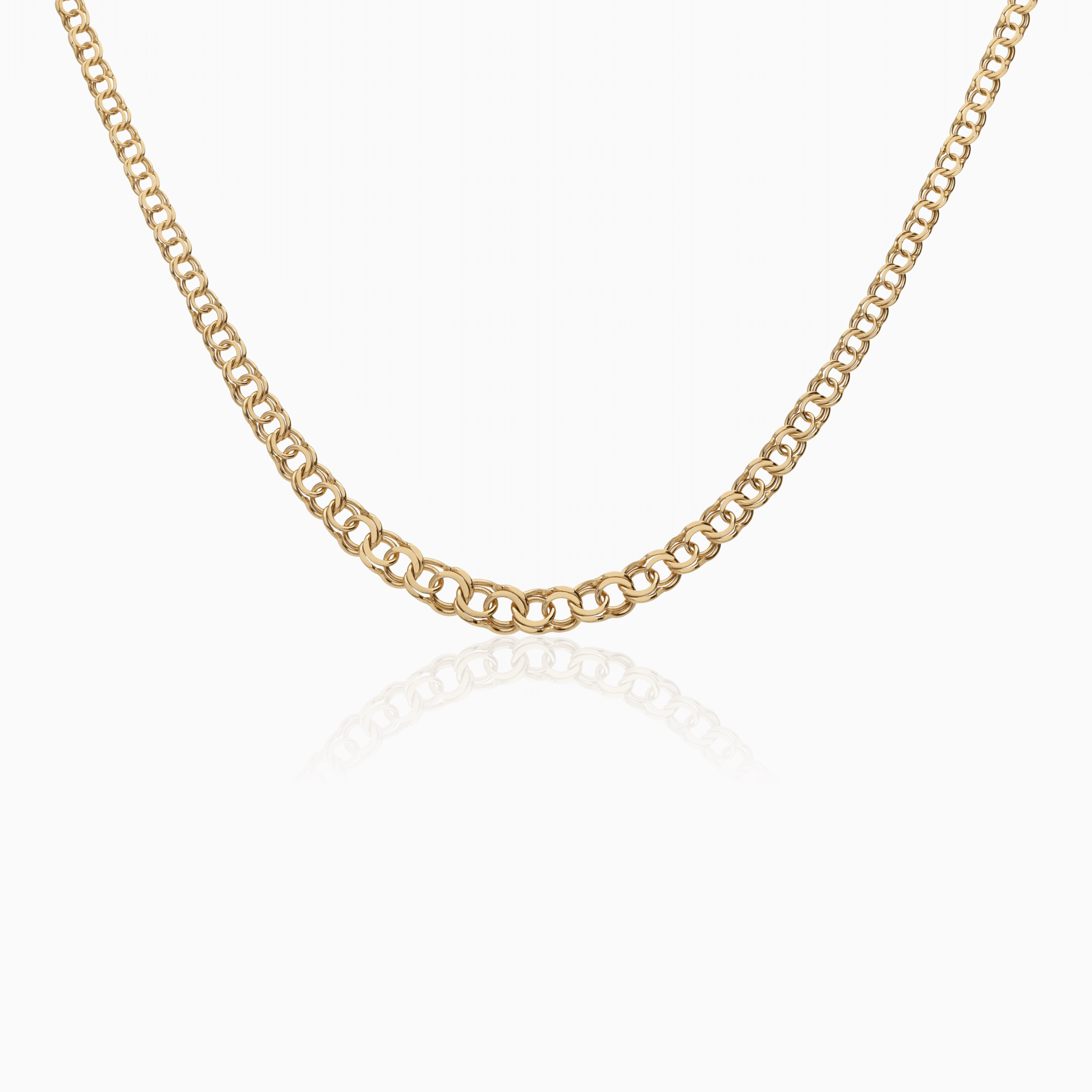 Bismarck chain 8.06g 18K gold