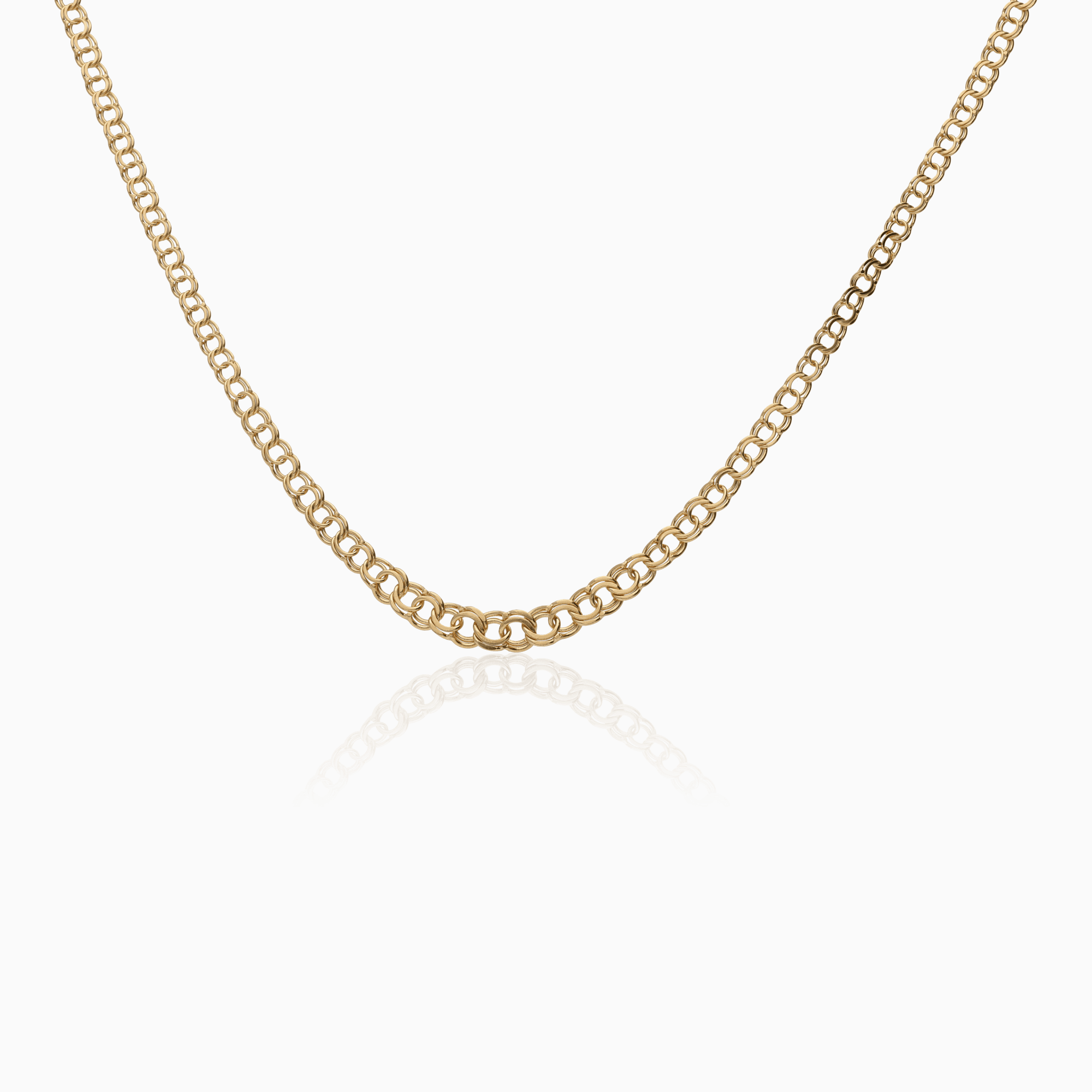 Bismarck chain 5.12g 18K gold