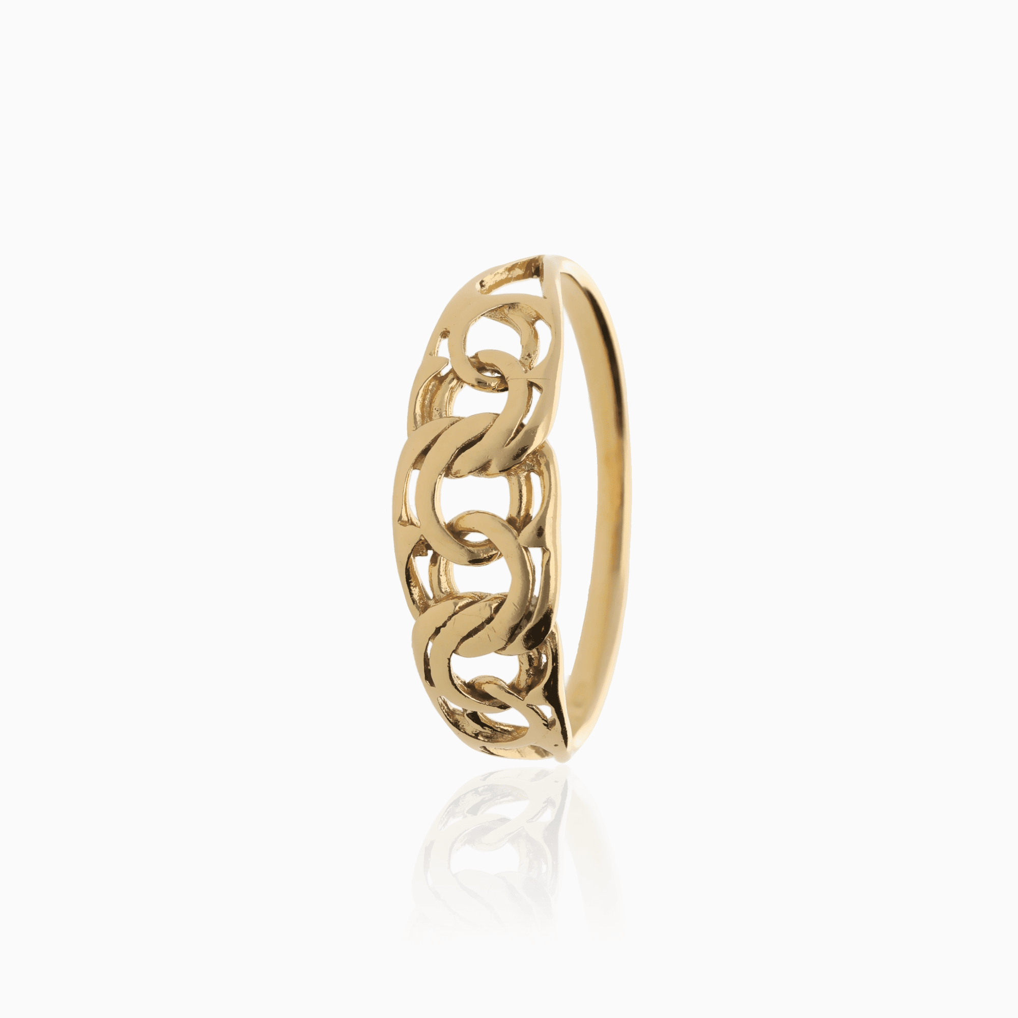 Ring bismarck 1,65g 18K guld