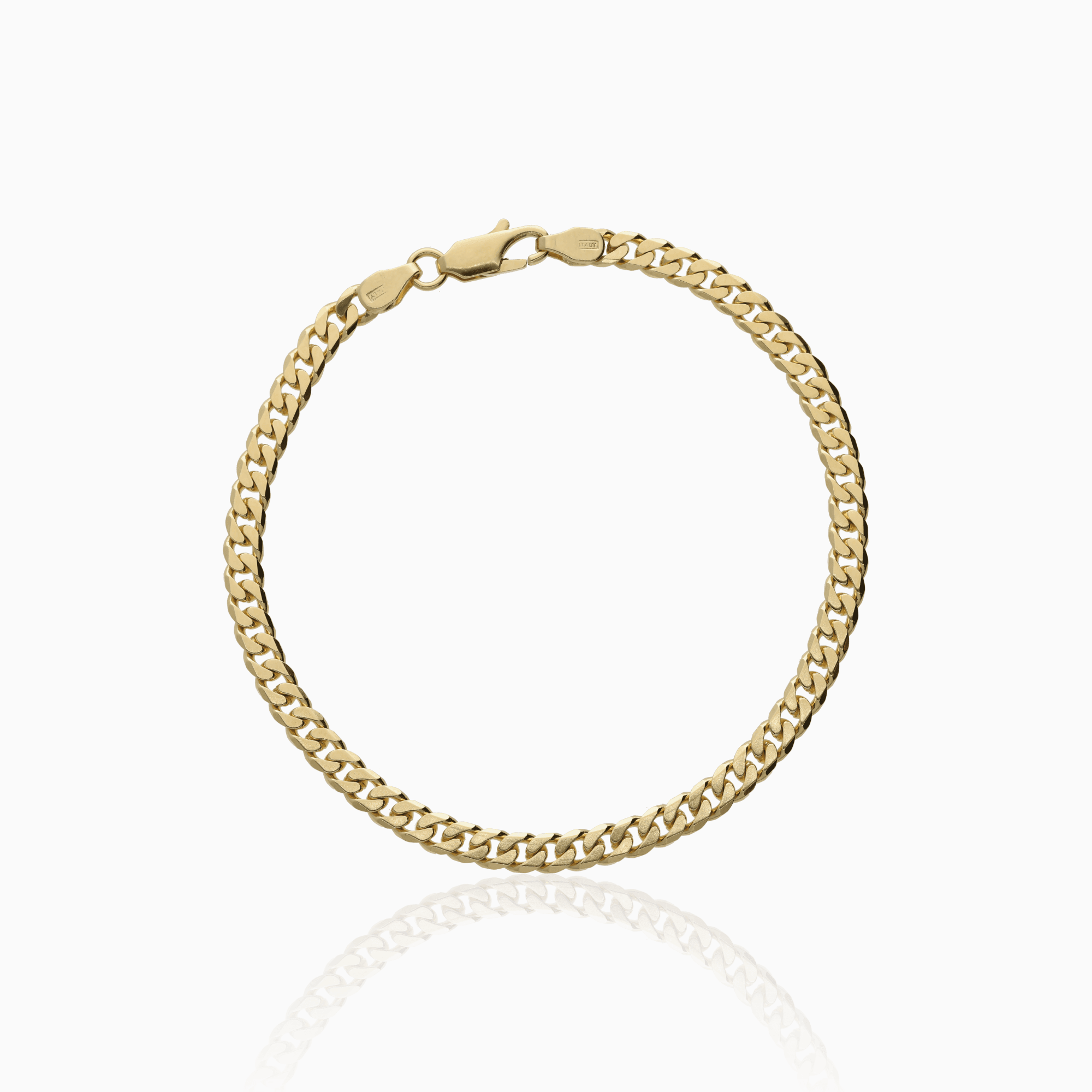 Curb Bracelet 10.10g 18K Gold