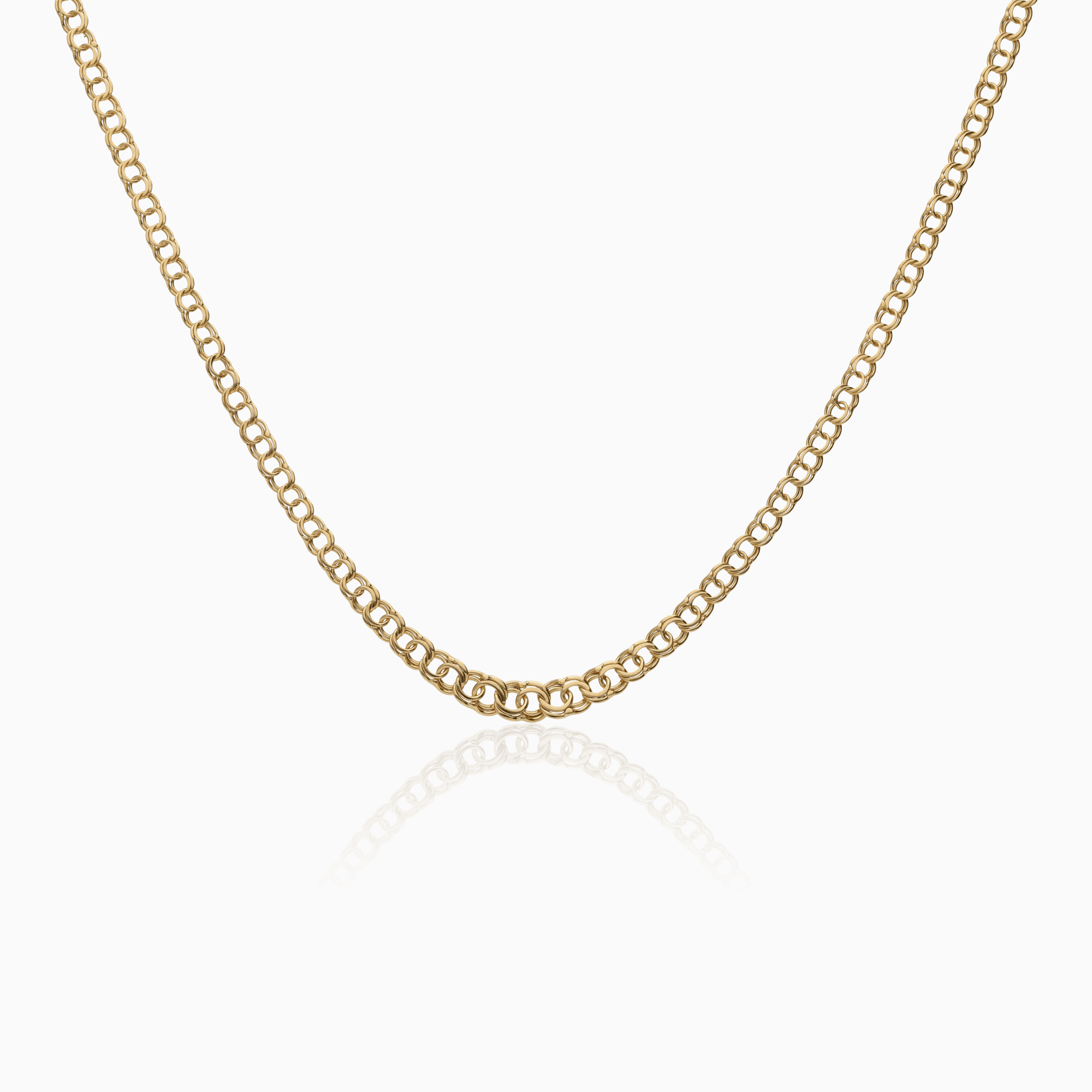 Bismarck link 5.12g 18K gold
