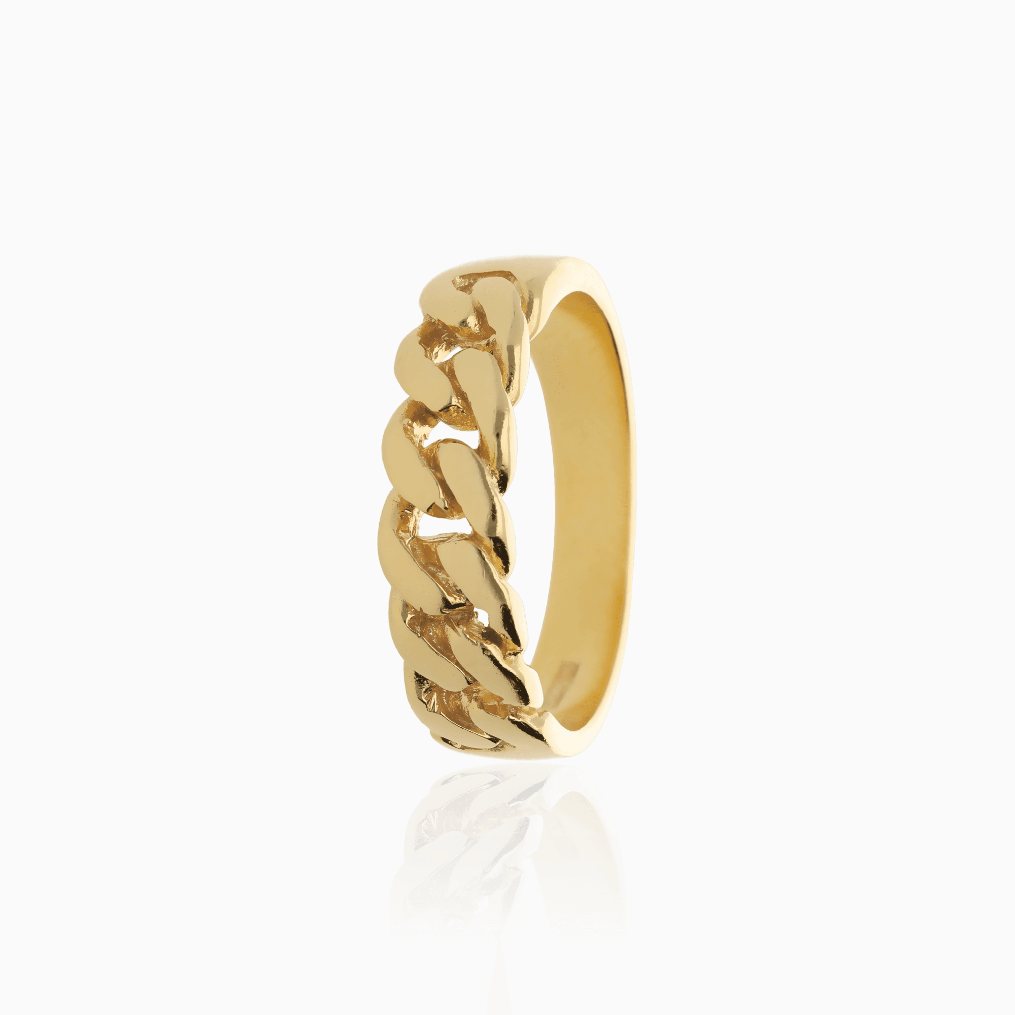 Curb Ring 8.25g 18K Gold