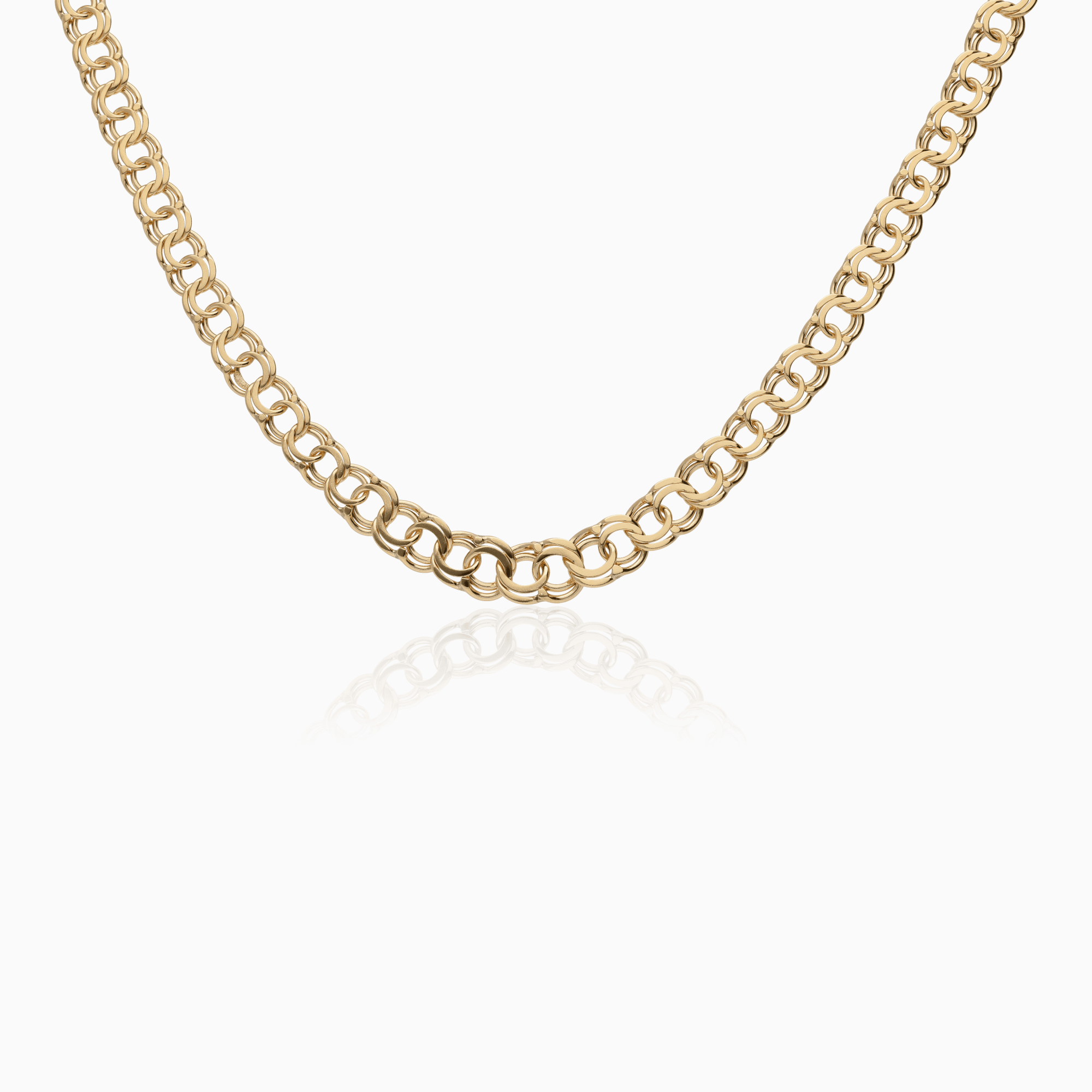 Bismarck necklace 17.32g 18K gold