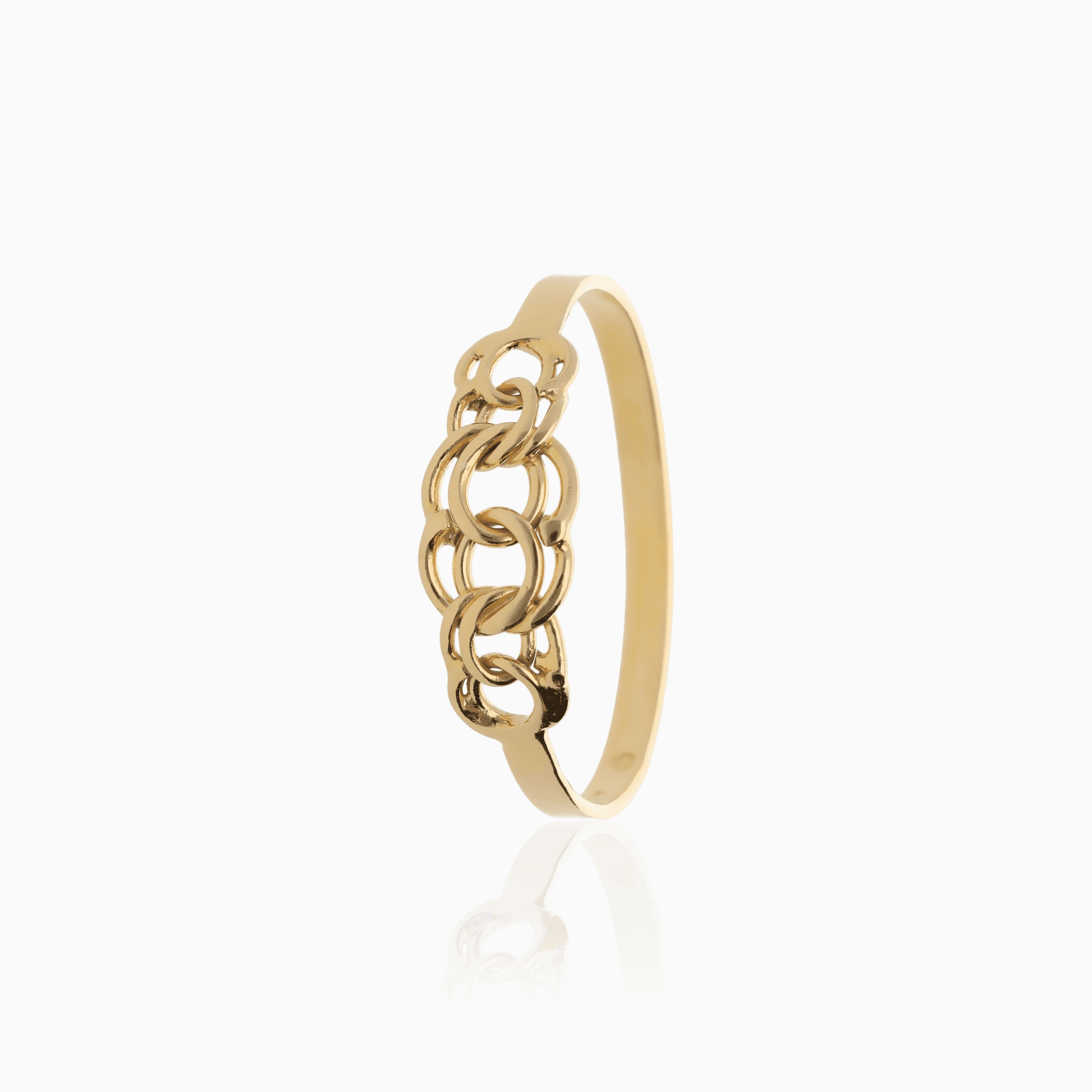 Bismarck ring 1.12g 18K gold