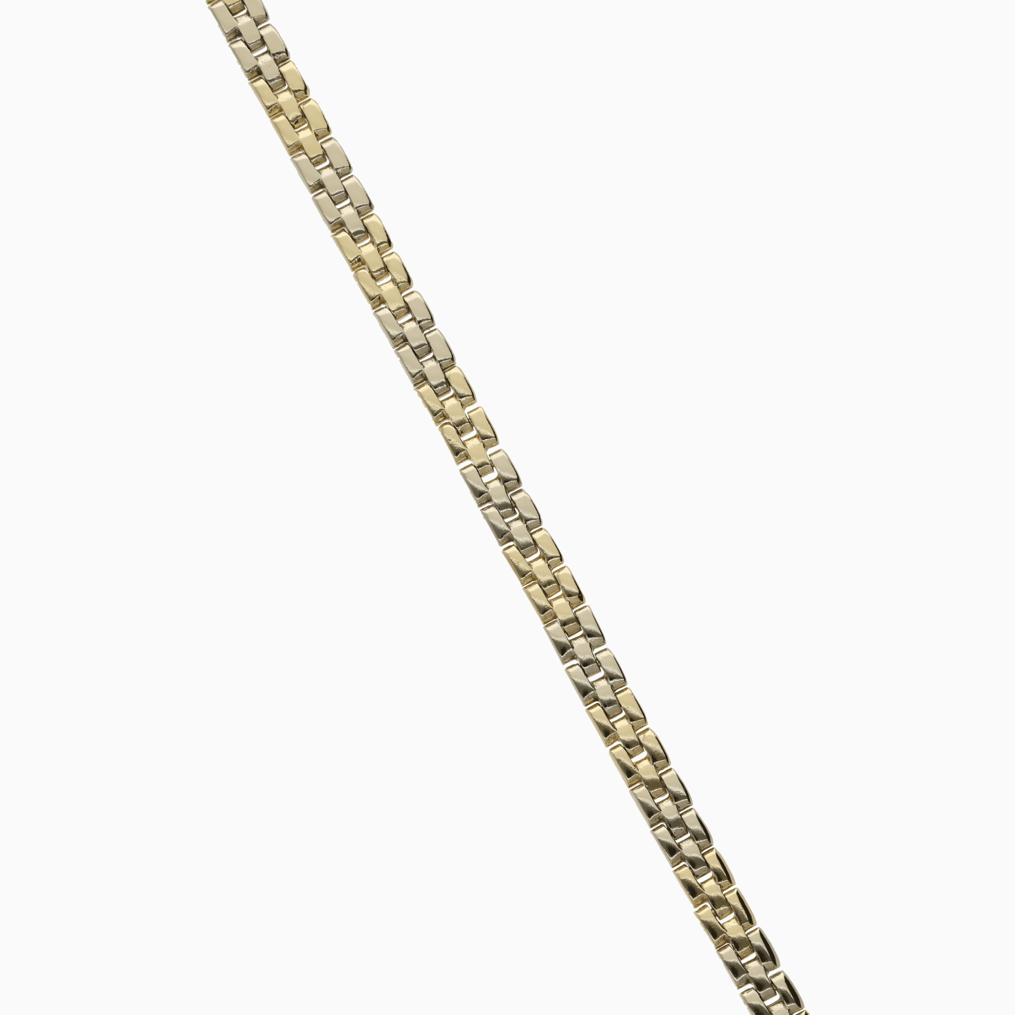 Guldarmband 12,01g 14K gul/vitguld