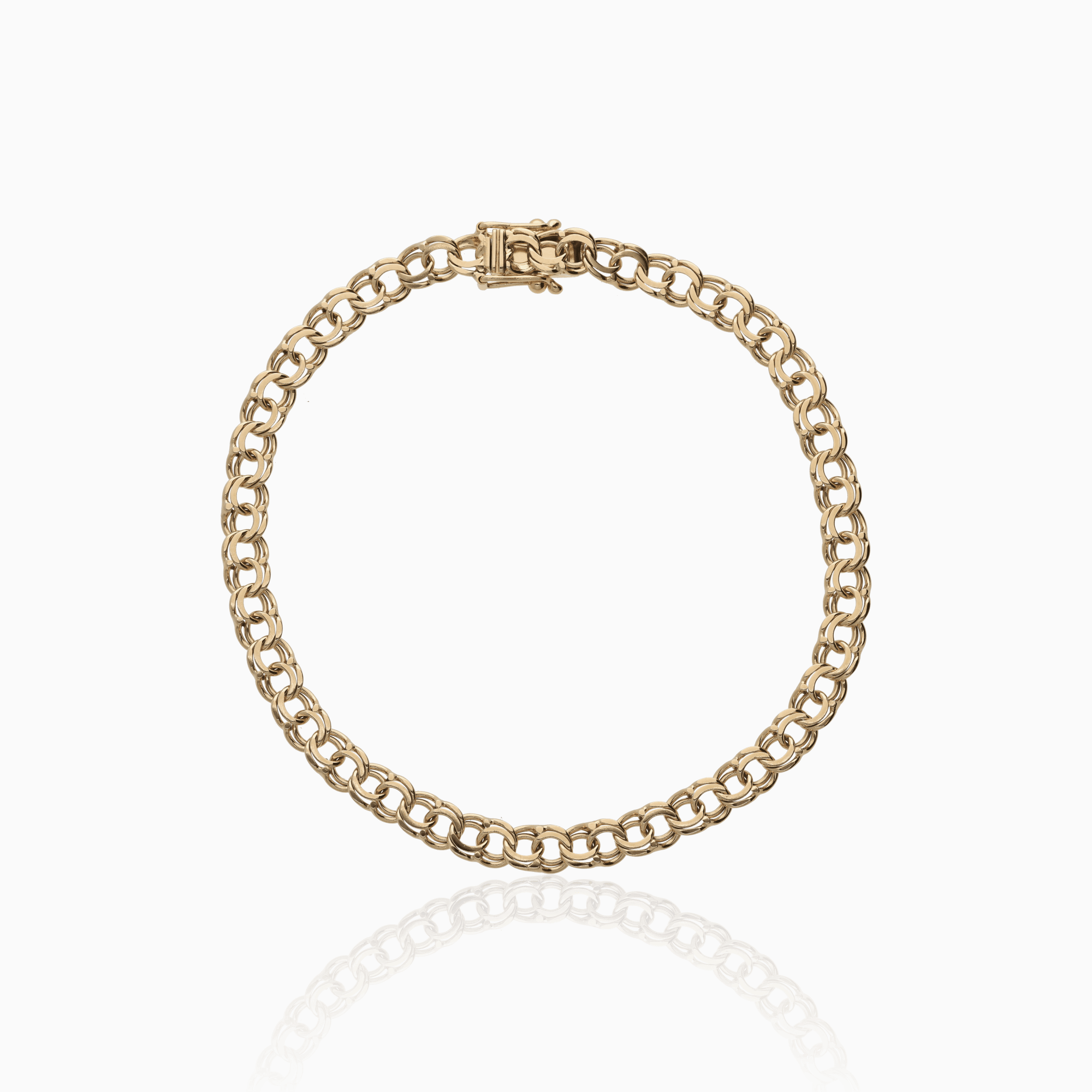 Bismarck chain bracelet 7.03g 18K gold