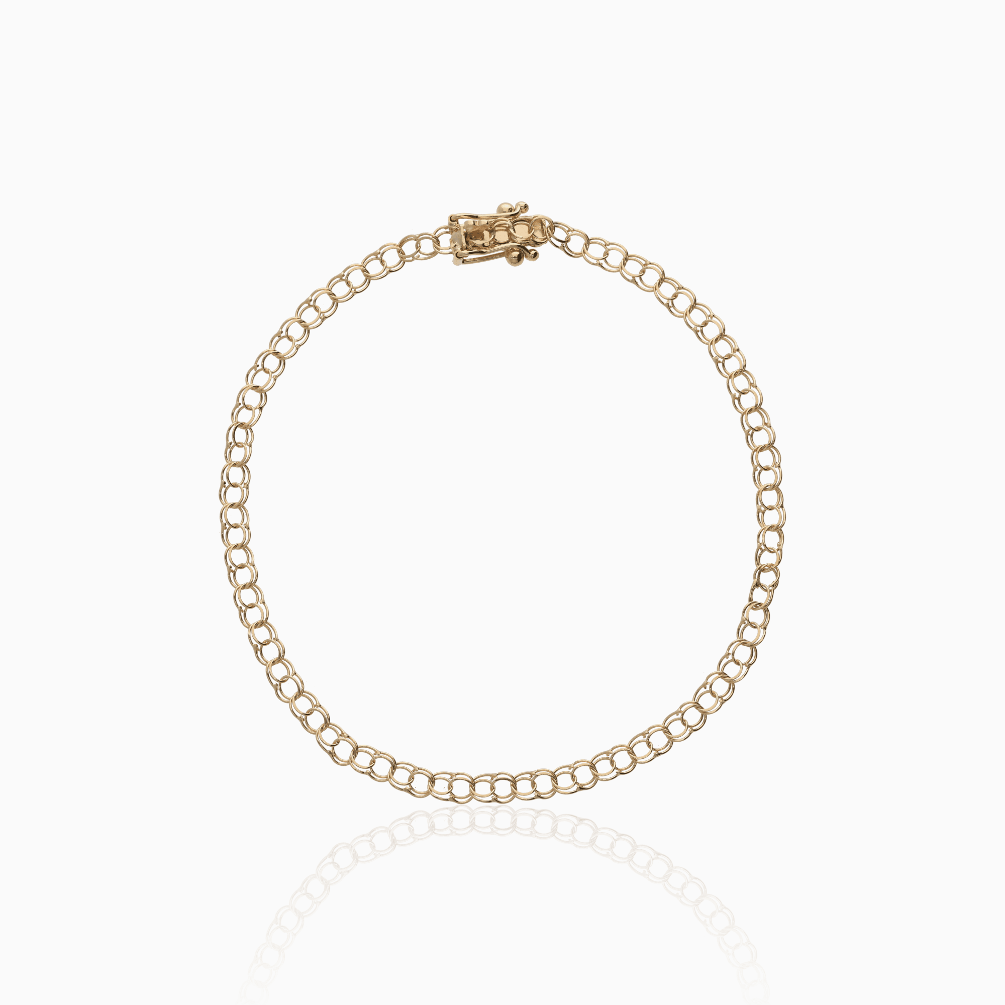 Armband bismarck 2,20g 18K guld
