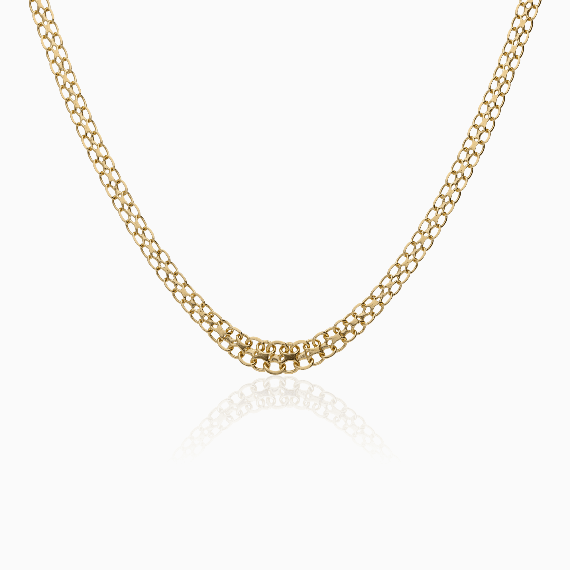 Halsband x-länk 10,20g 18K guld