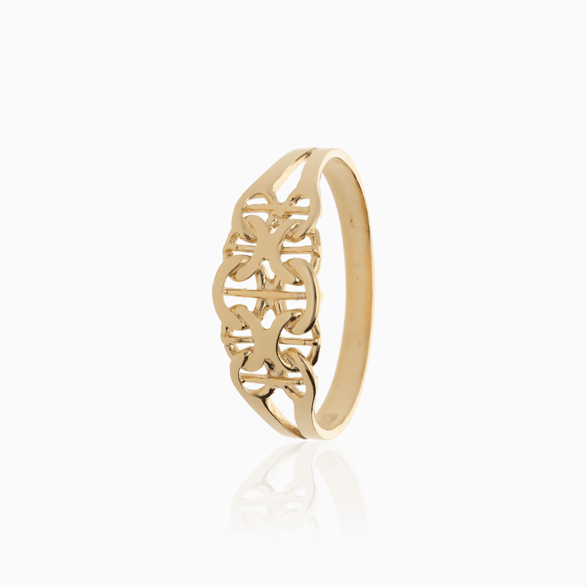 X-länk ring 1,67g 18K guld