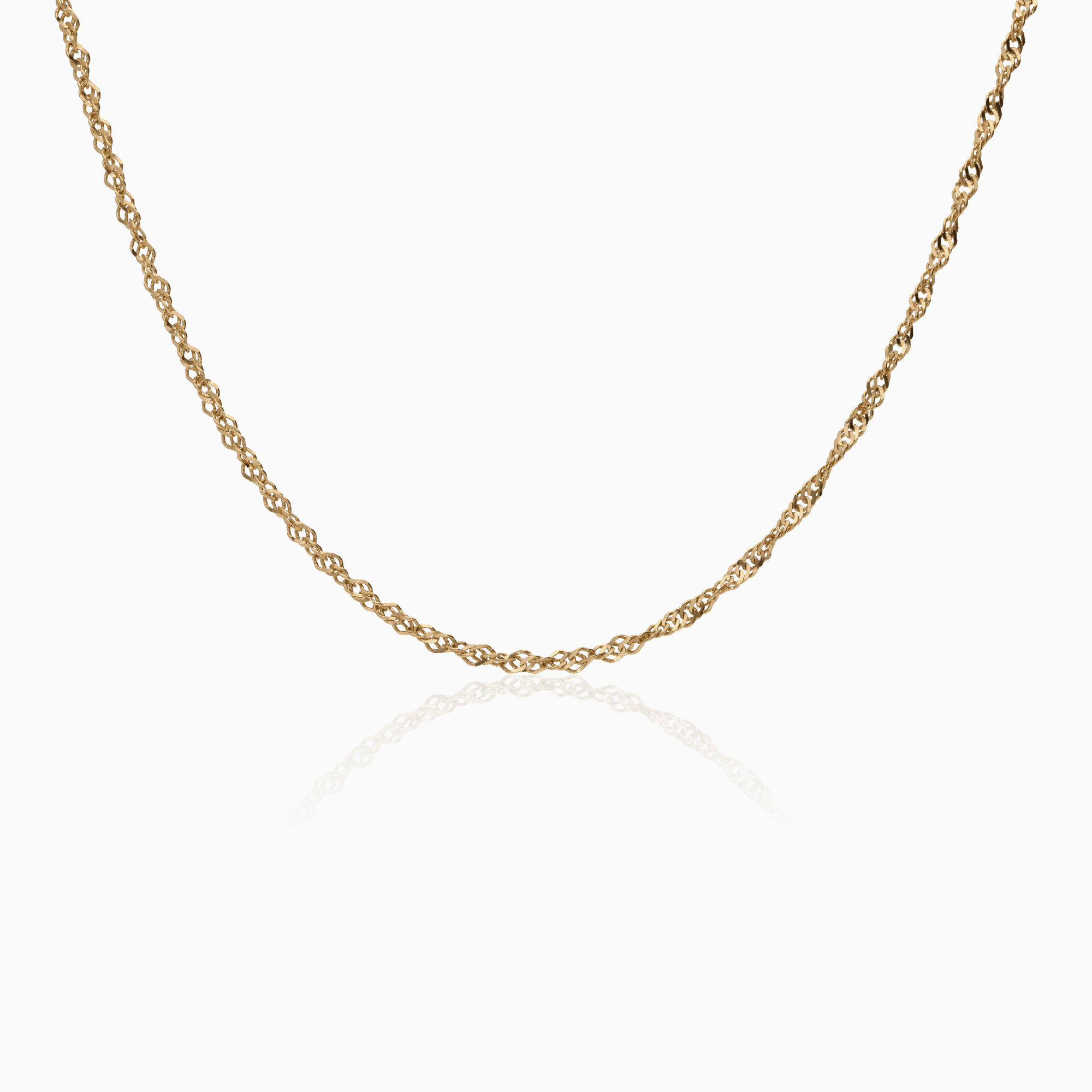 Singapore chain 4.98g 18K gold