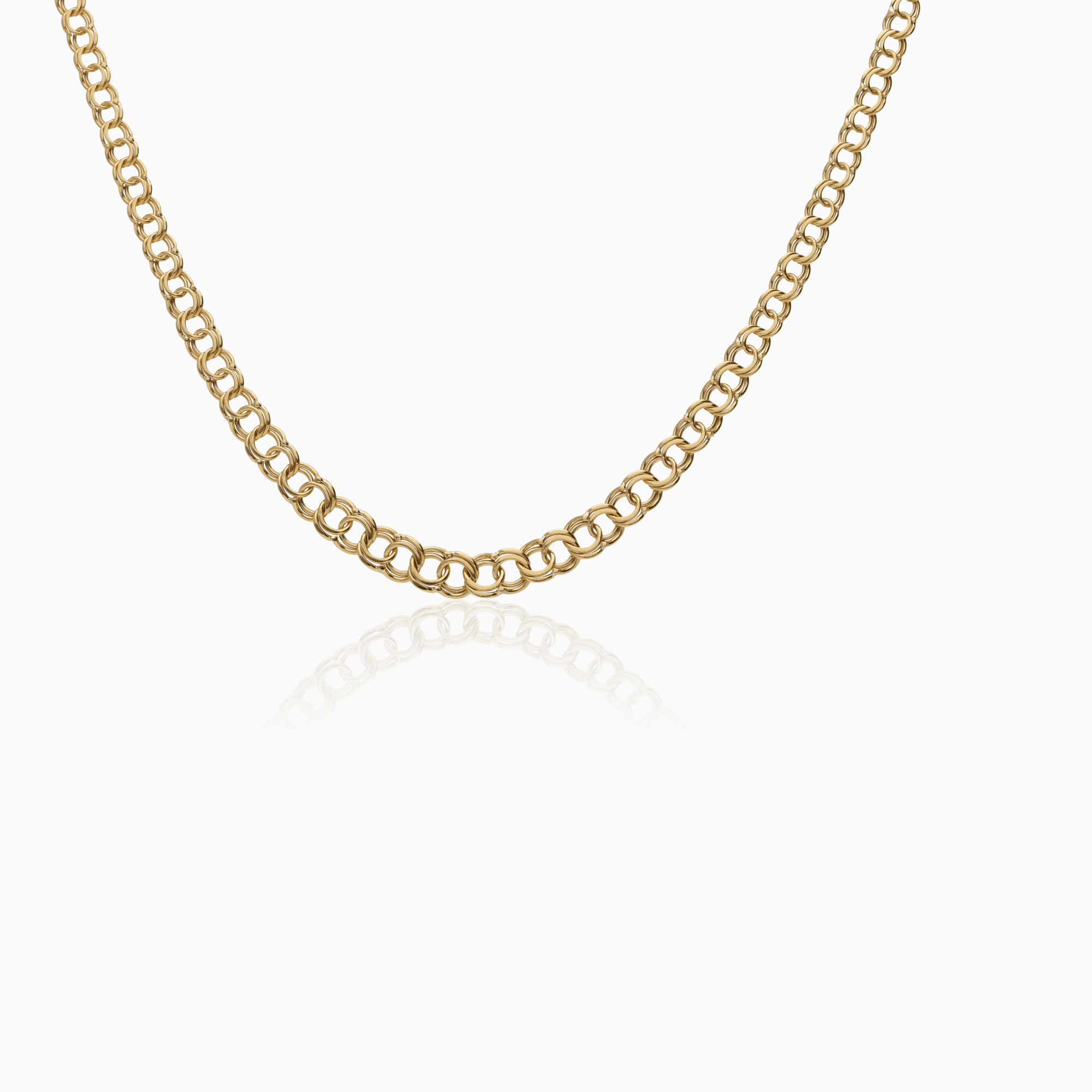 Bismarck halsband 8,95g 18K guld