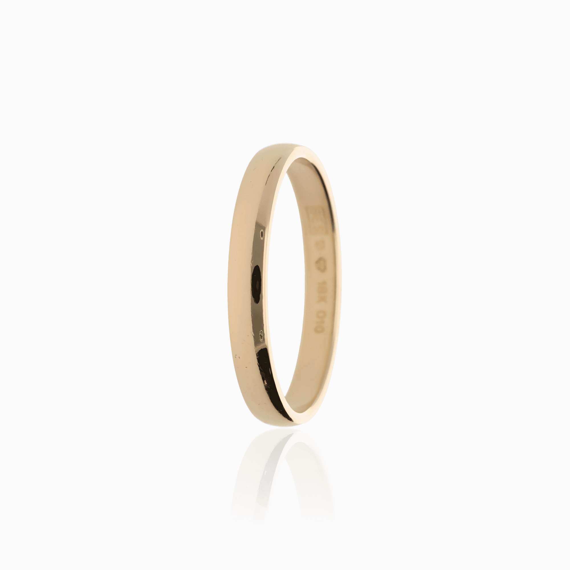 Slät ring 3,33g 18K guld