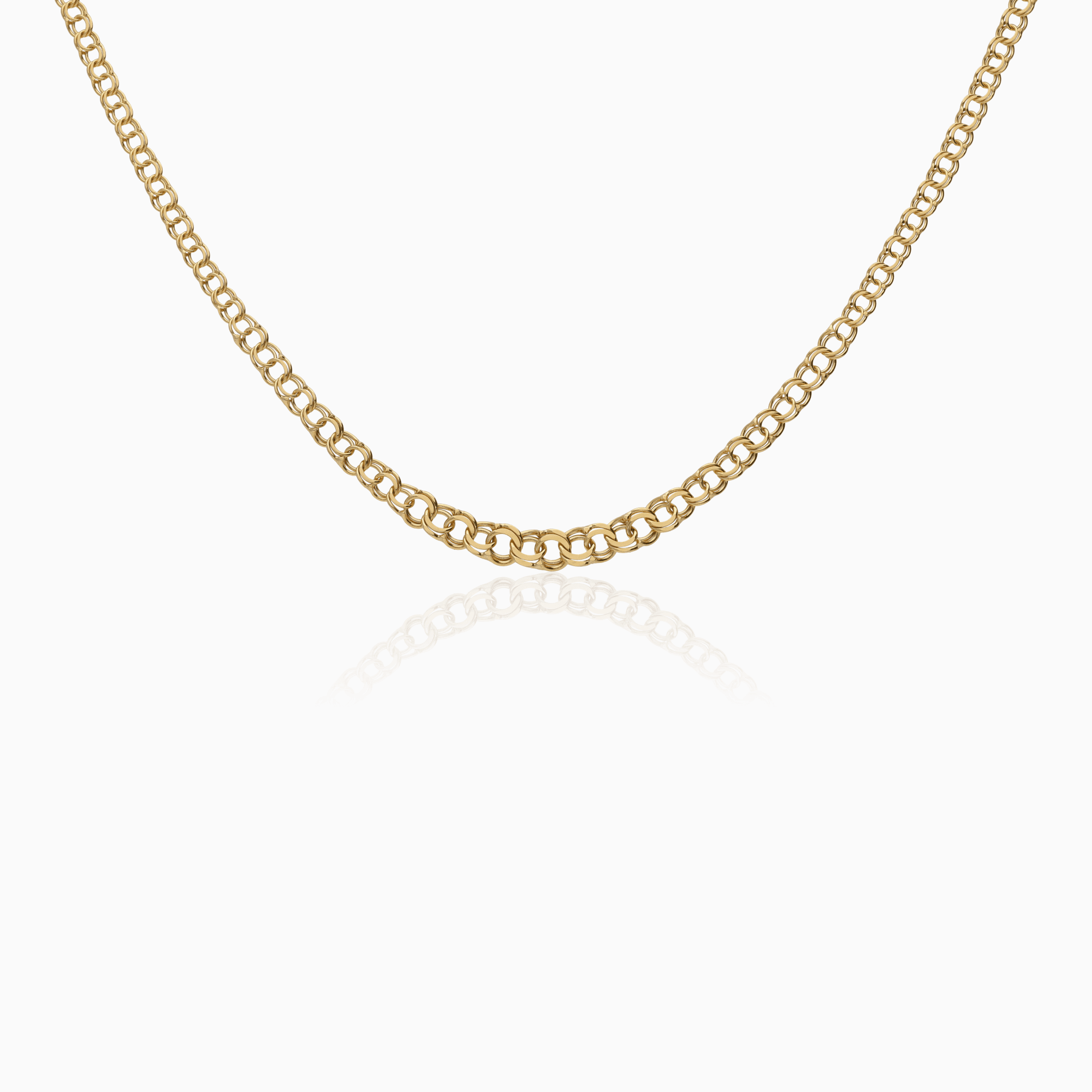 Bismarck chain 5.22g 18K gold
