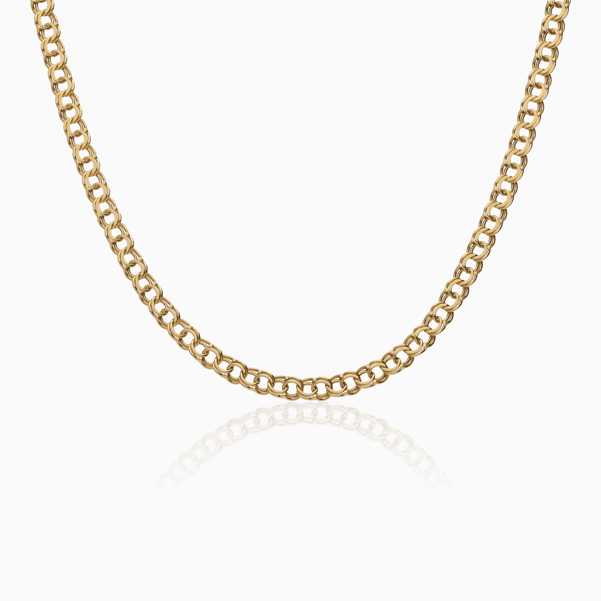 Bismarck necklace 9.28g 18K gold