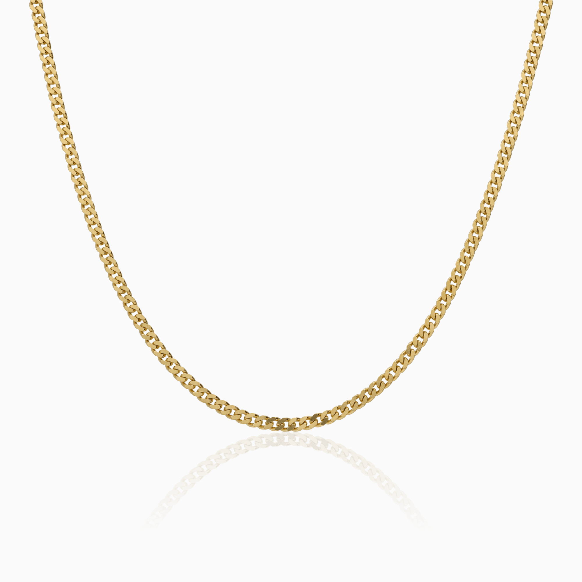 Curb chain 12.40g 18K gold