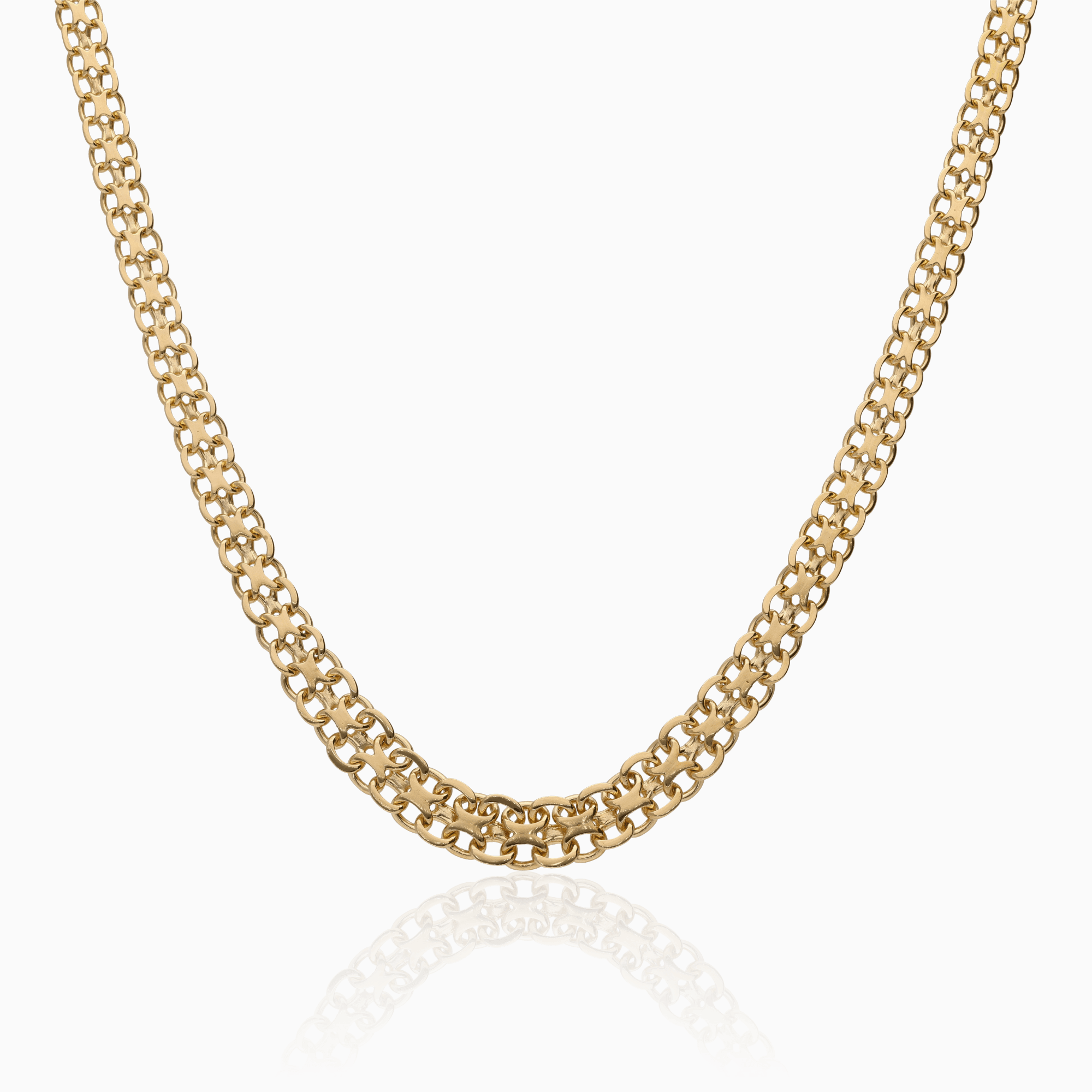 X-länk halsband 14,30g 18K guld