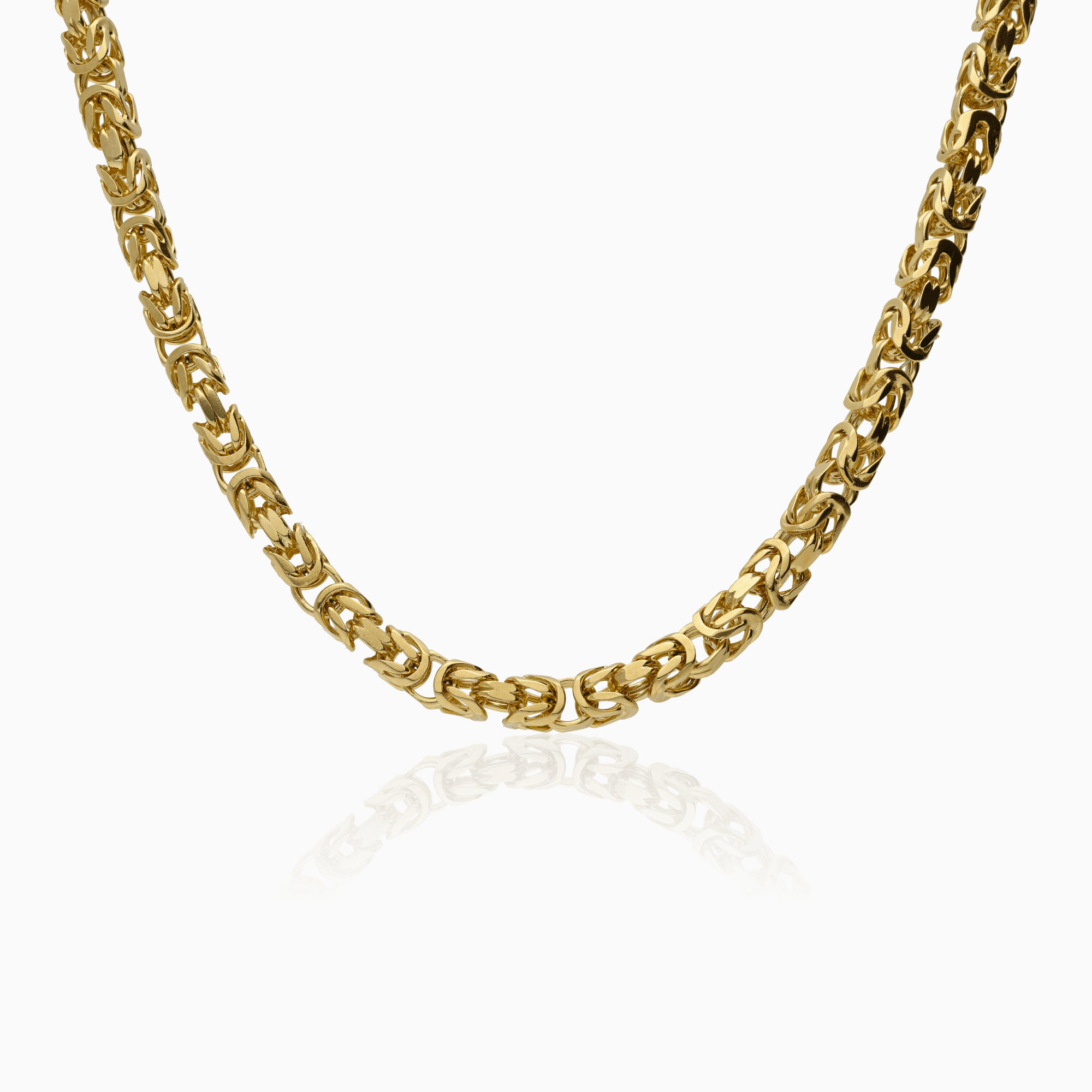 Byzantine chain 108.50g 18K gold
